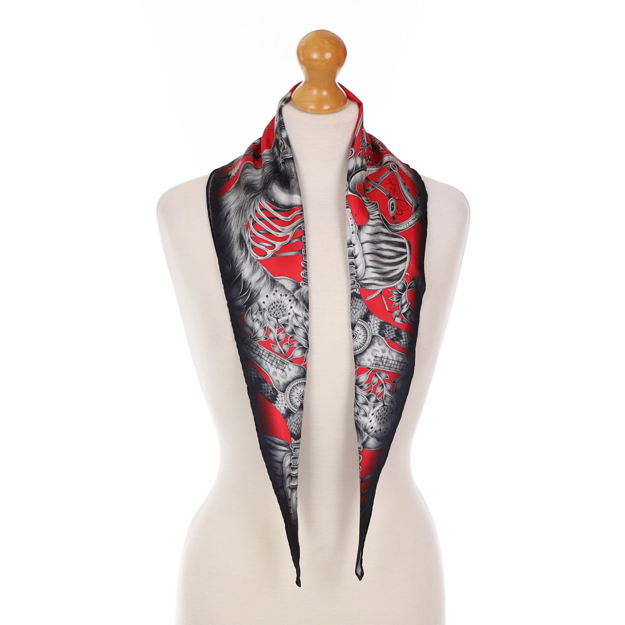 Emma Shipley Skinny Silk Scarf