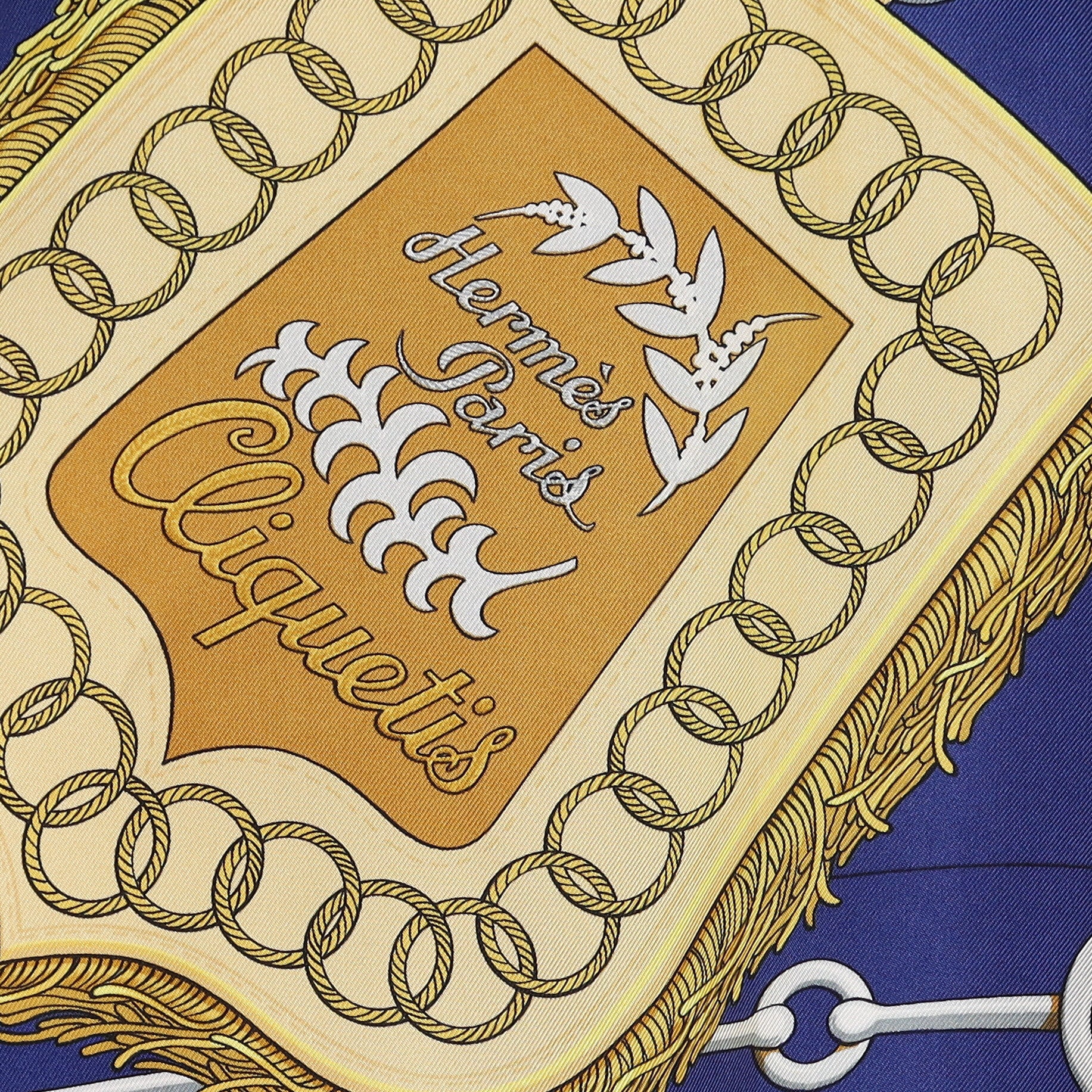 Hermès Cliquetis Silk Scarf