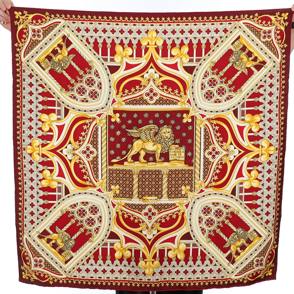 Brand New Boxed Frey Wille Silk Scarf