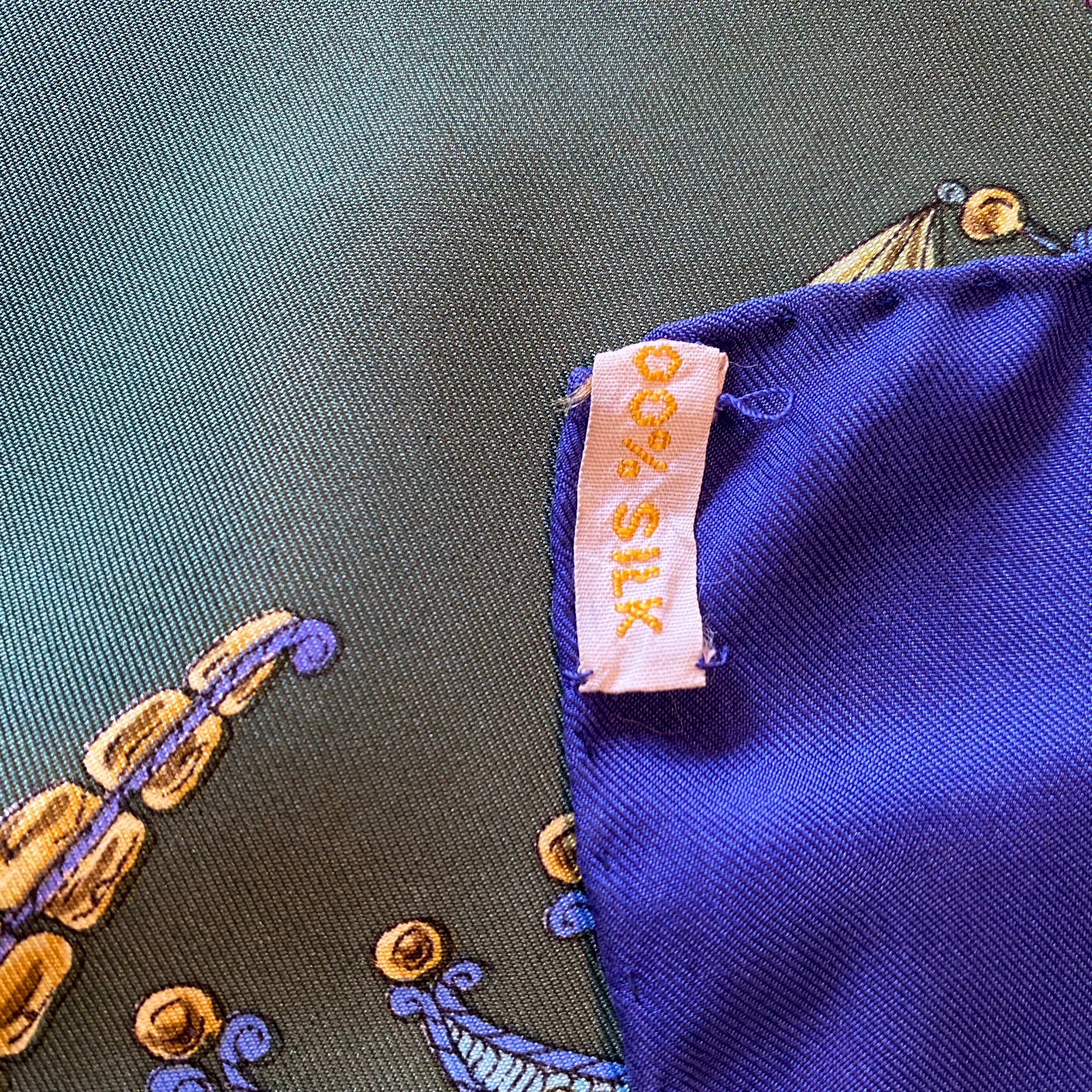 Hermès Schéhérazade Silk Scarf