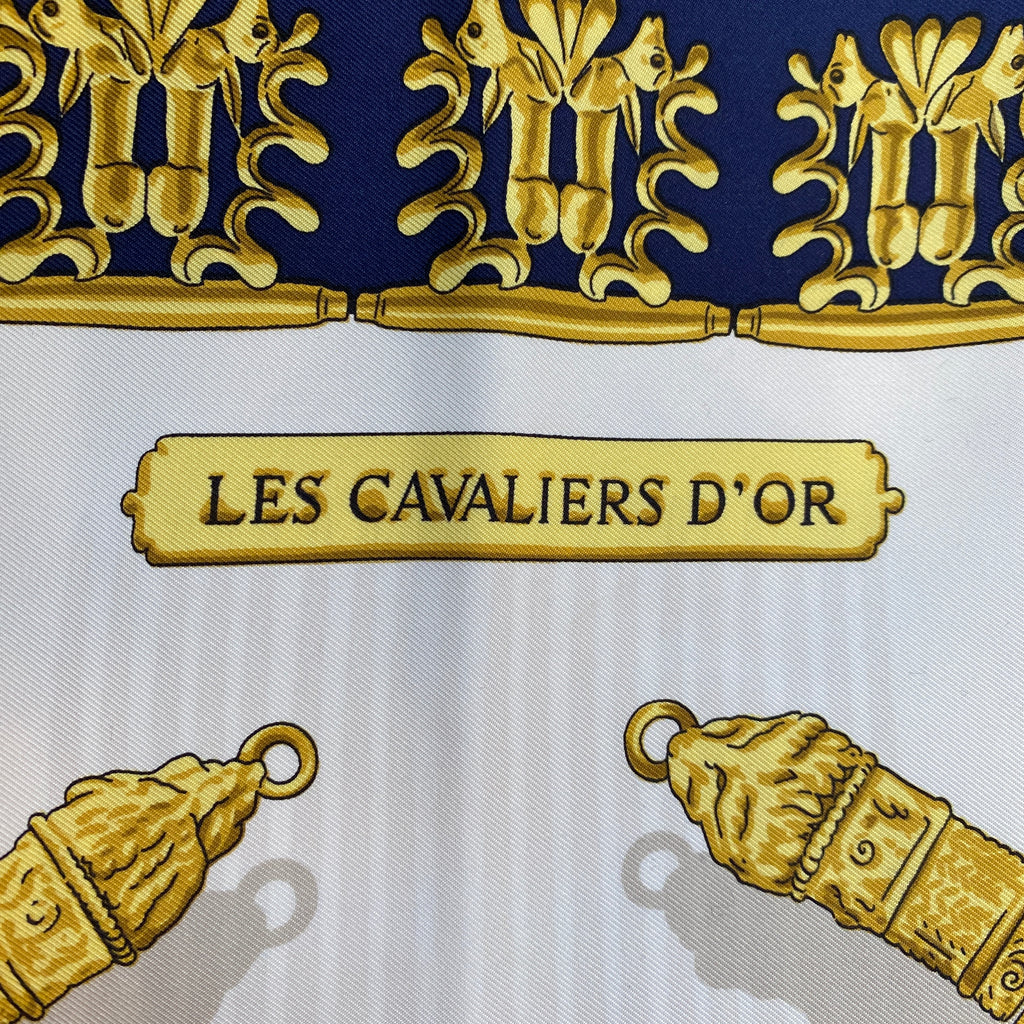 Les Cavaliers D’or Silk Scarf