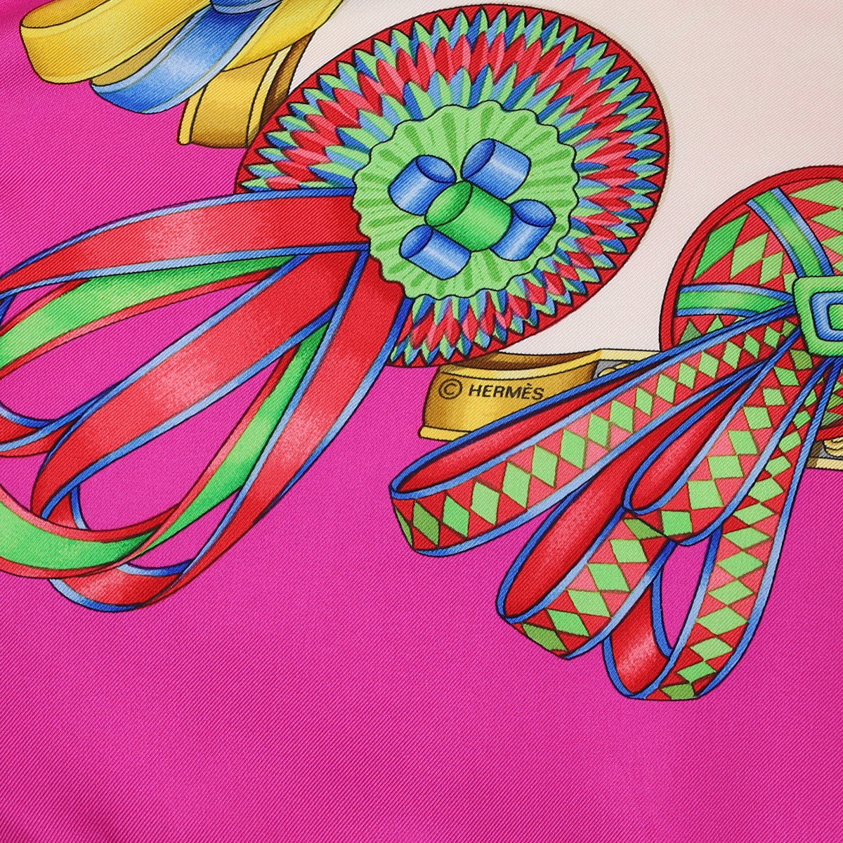 Hermès Les Rubans du Cheval Silk Scarf