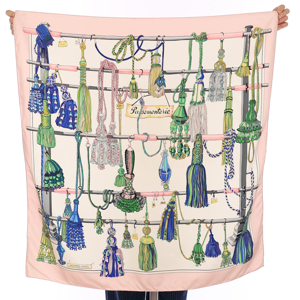 Hermès Passementerie Silk Scarf
