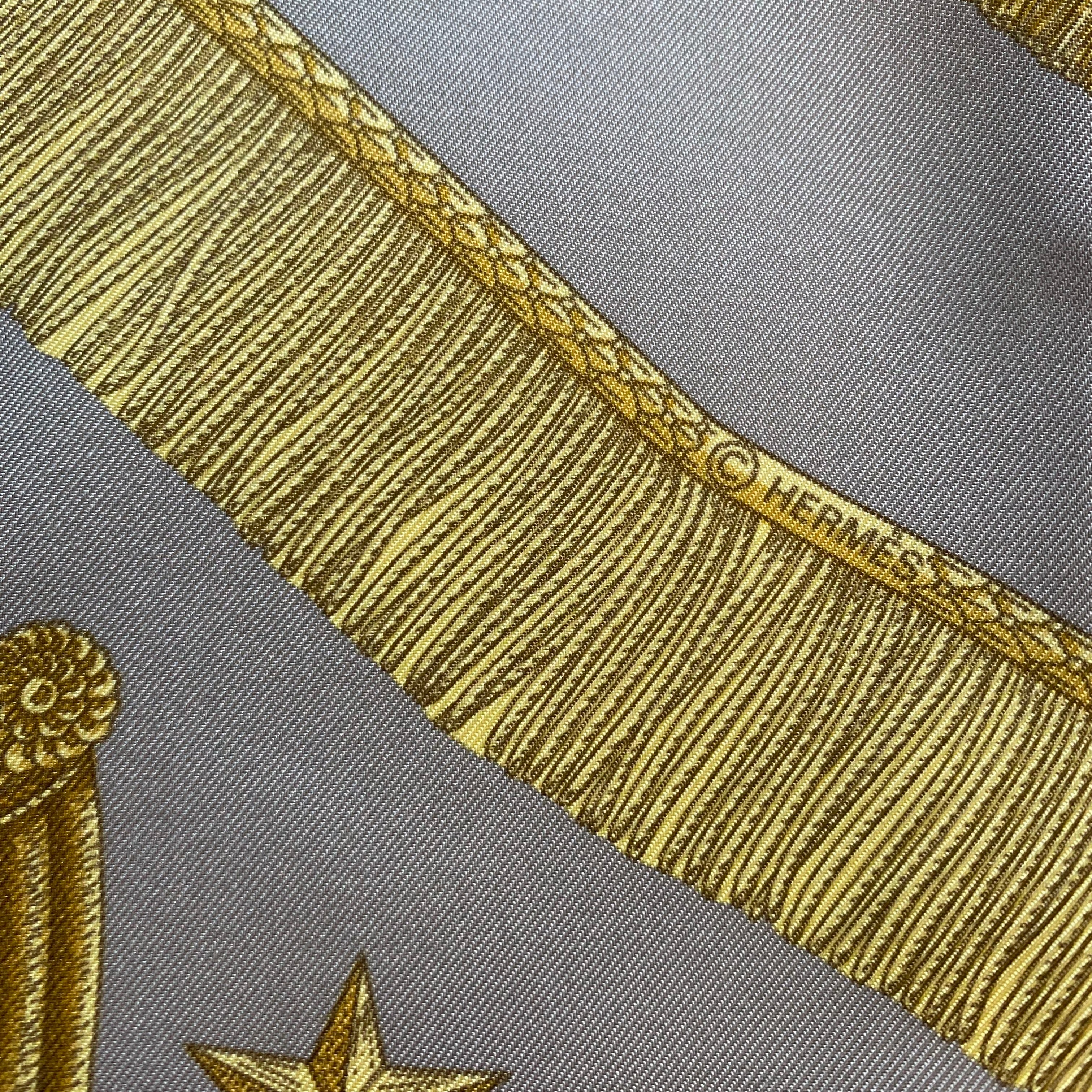 Hermès Poste Et Cavalerie Silk Scarf