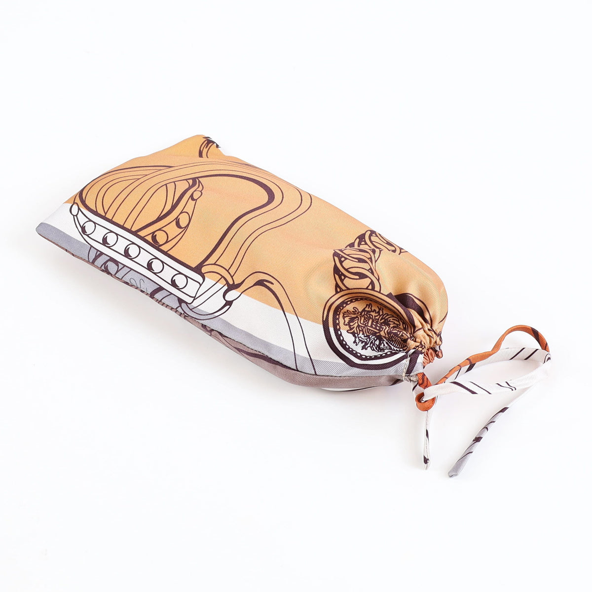 Brand New Boxed Hermès Silk Eye Mask