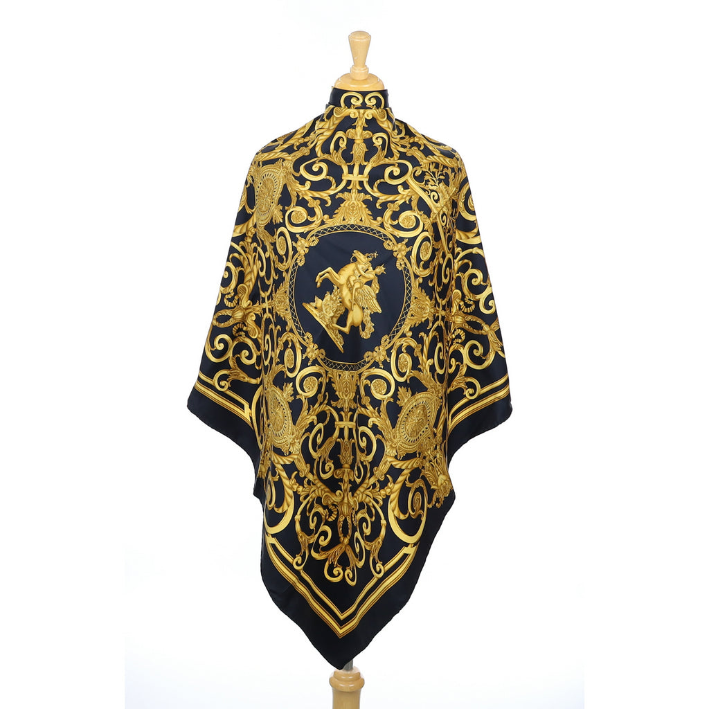 Hermès Les Tuileries Silk Scarf
