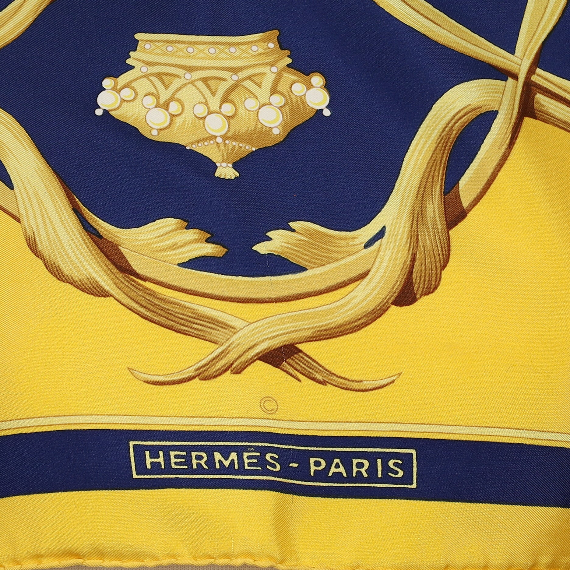 Brand New Boxed Hermès Couronnes Silk Scarf Quite Rare