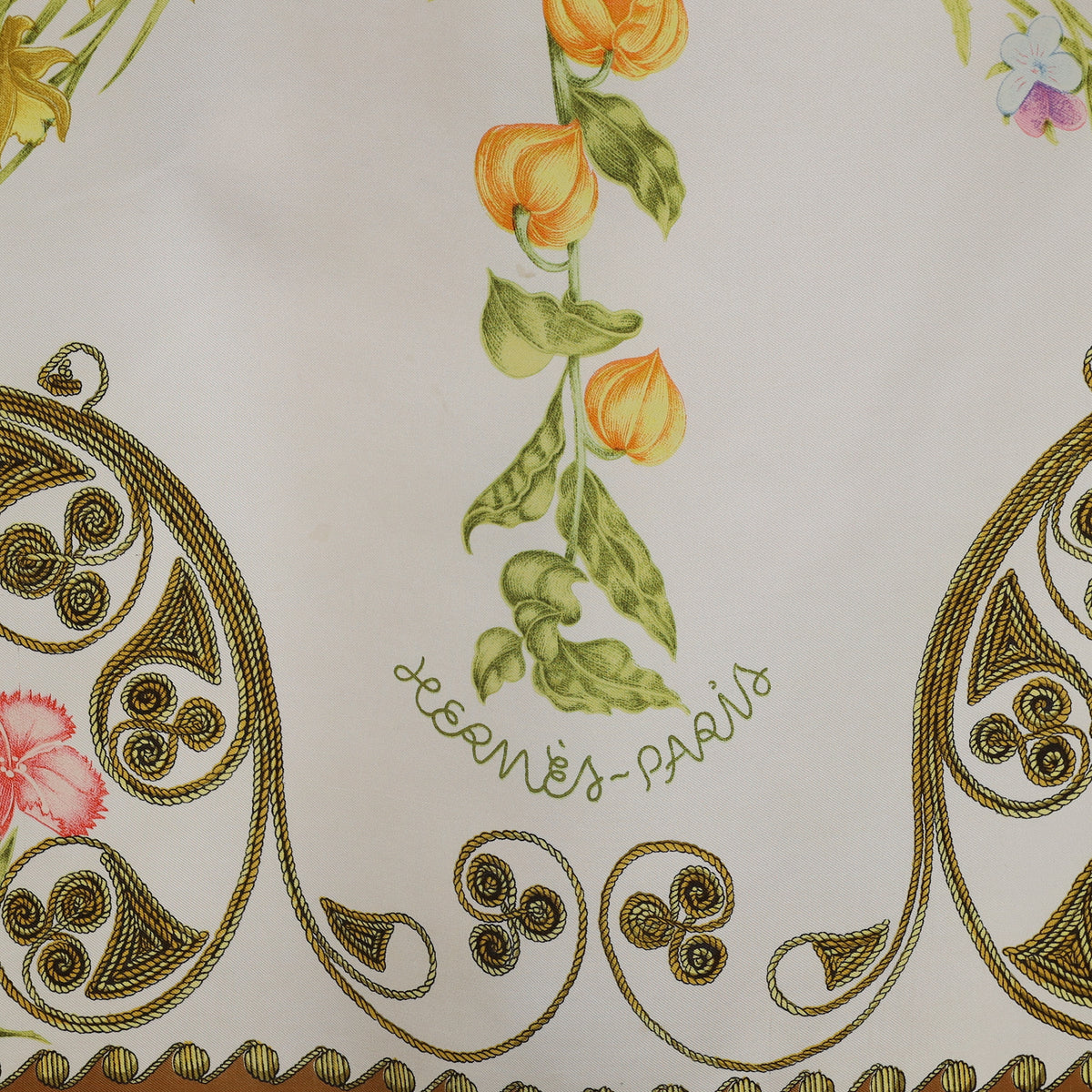 Hermès Arabesques Silk Scarf