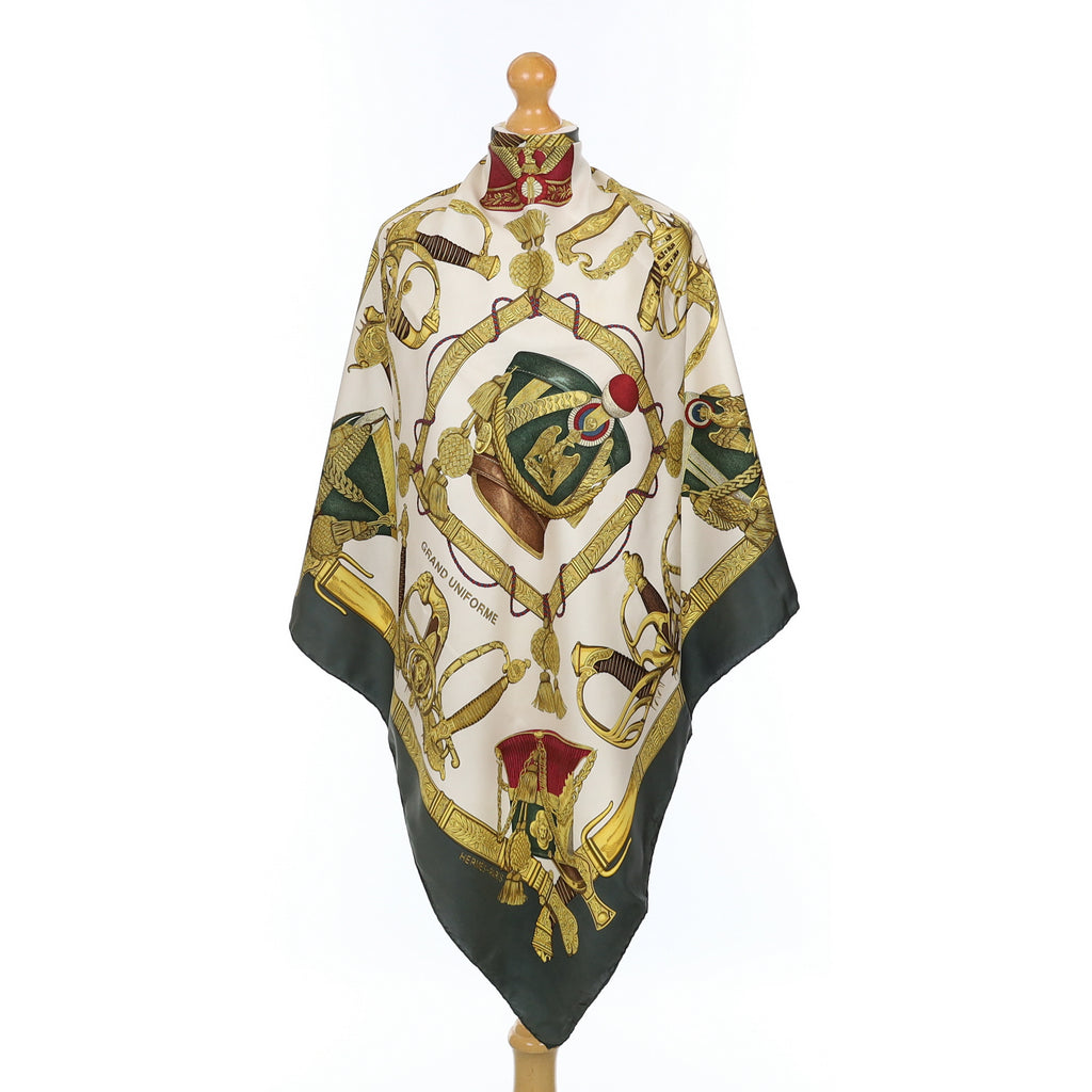 Hermès Grand Uniforme Silk Scarf