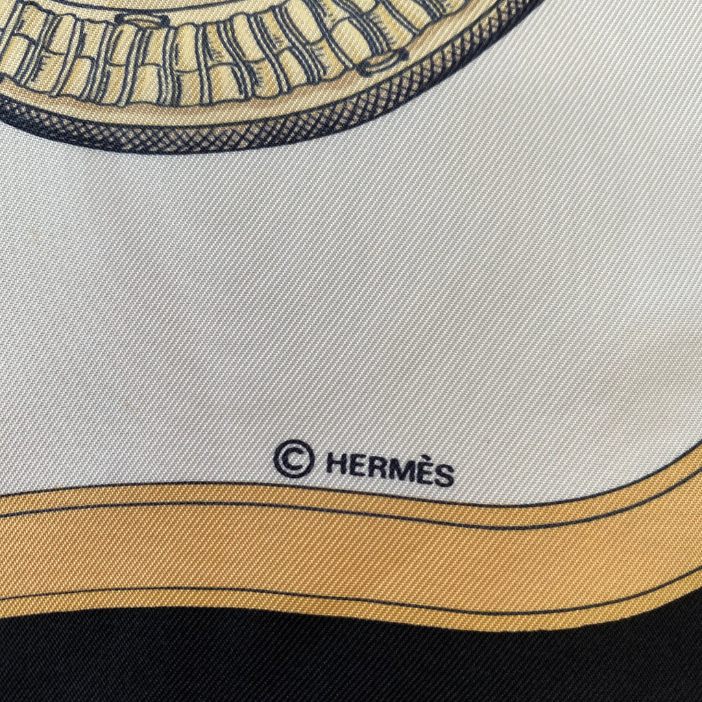 Hermès Grand Apparat Silk Scarf