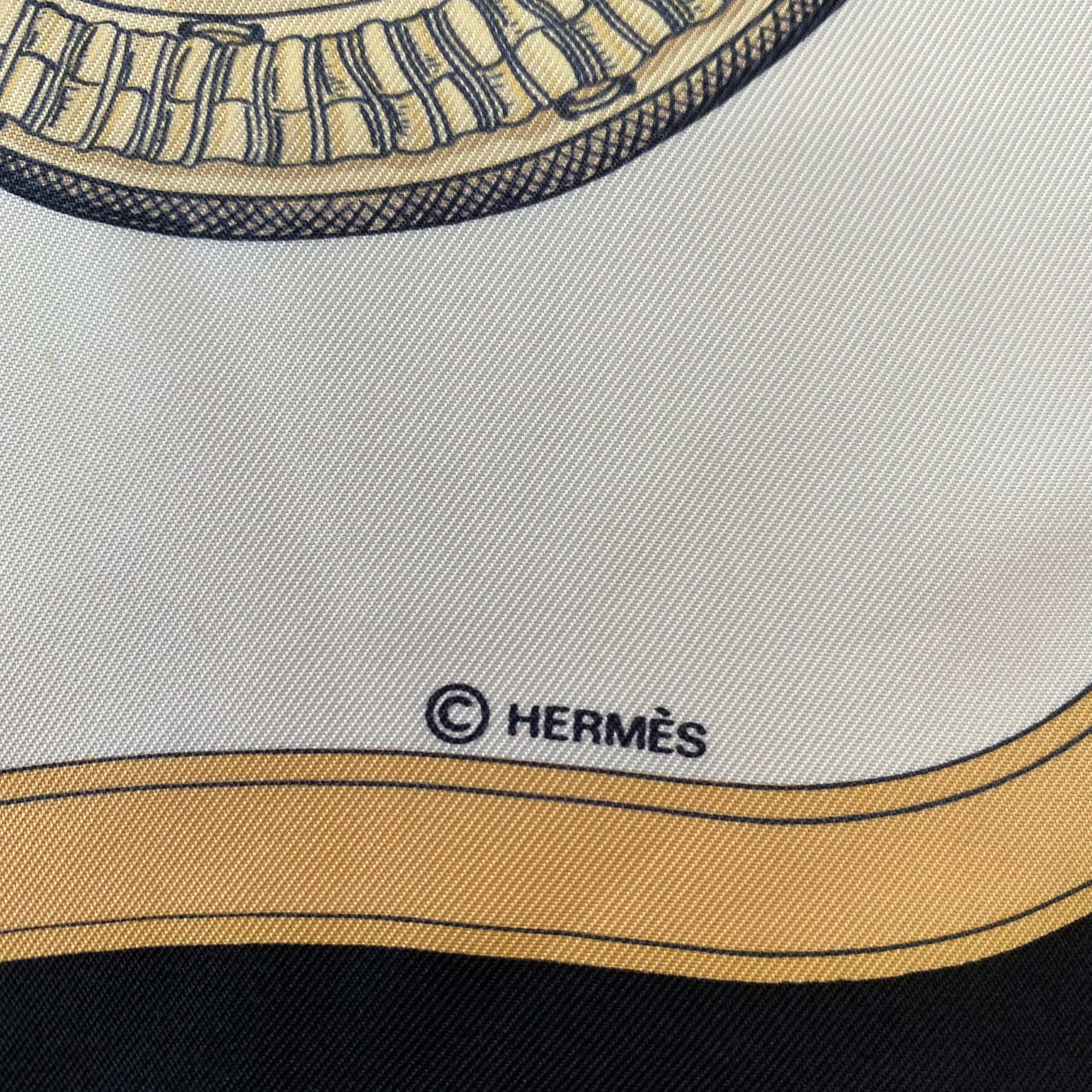 Hermès Grand Apparat Silk Scarf