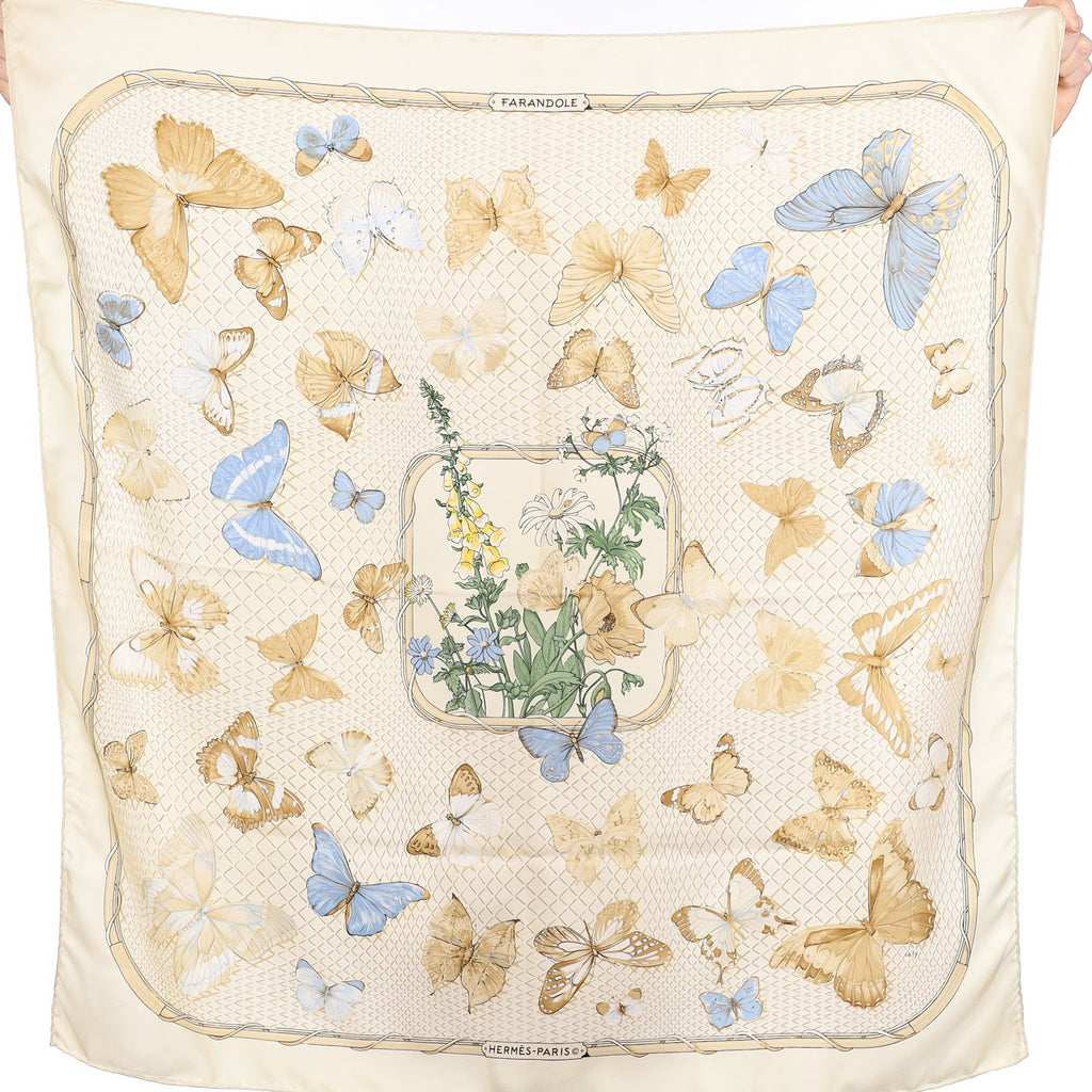 Hermès Farandole Silk Scarf Rare