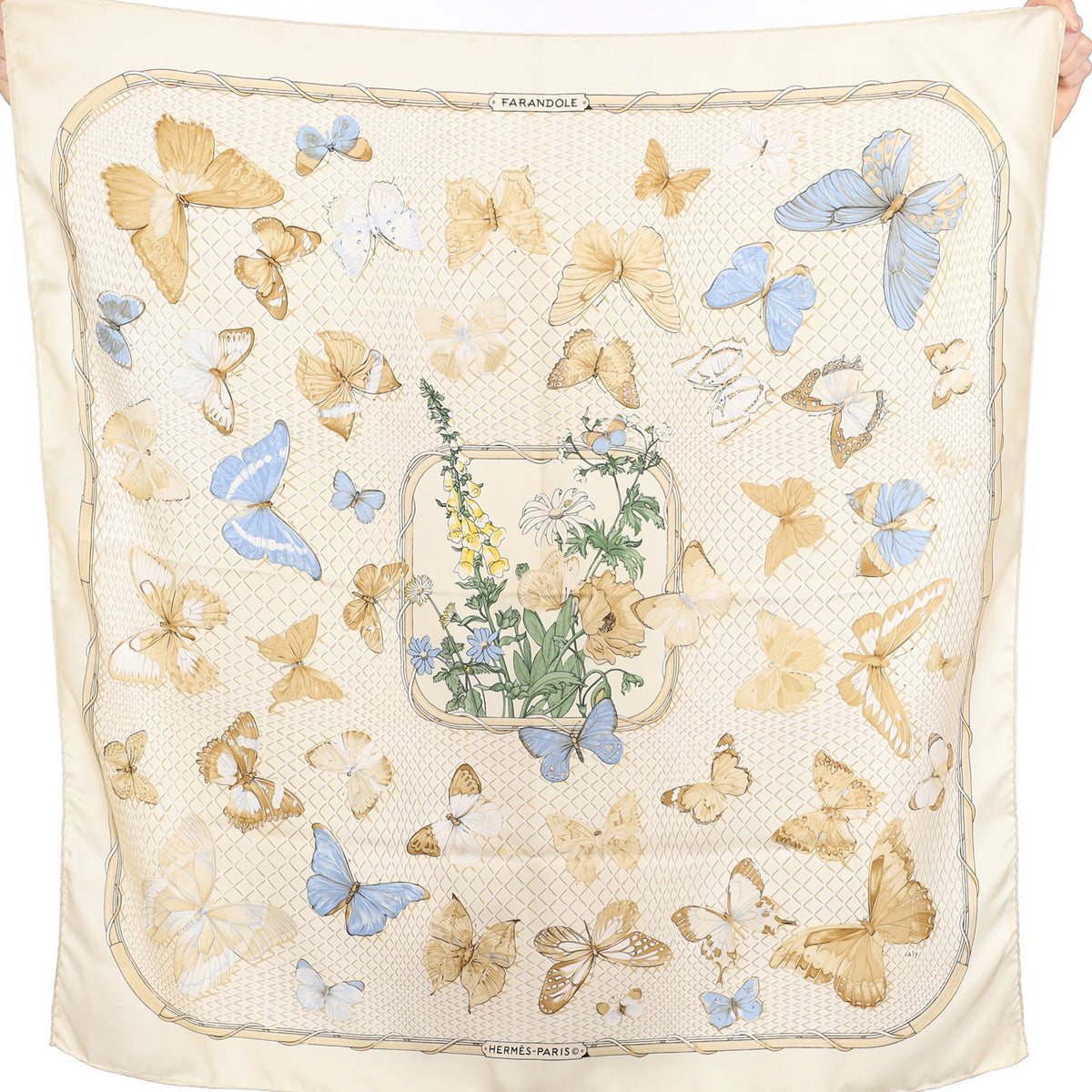 Hermès Farandole Silk Scarf Rare