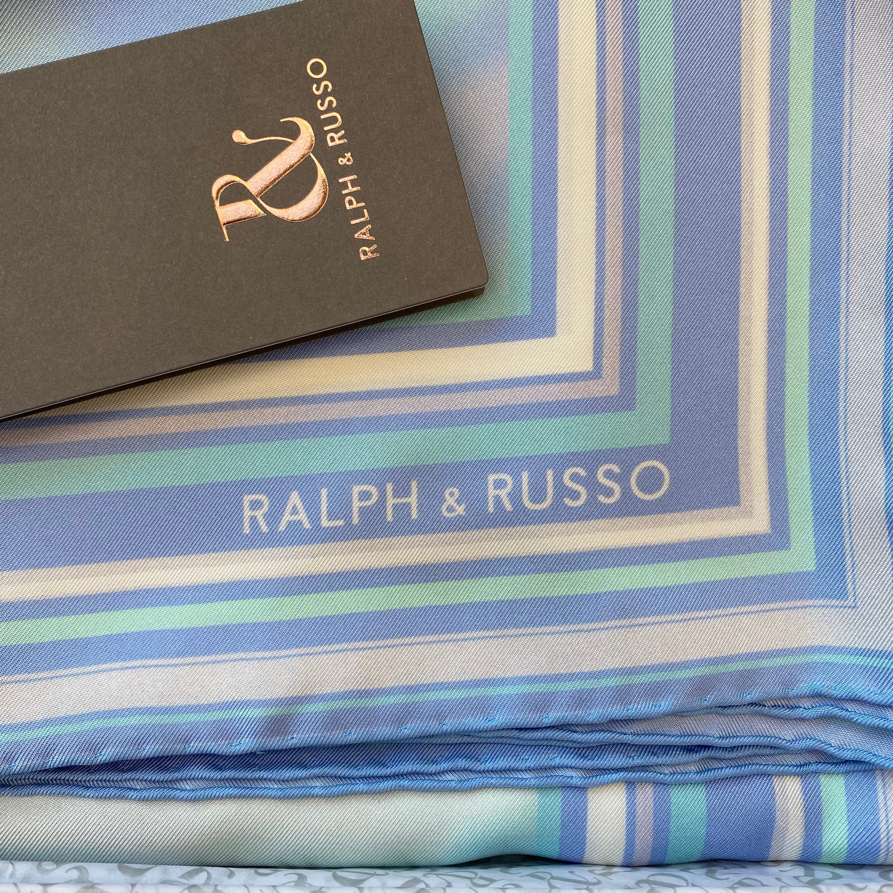 Brand New Boxed Ralph & Russo Designer Silk Scarf