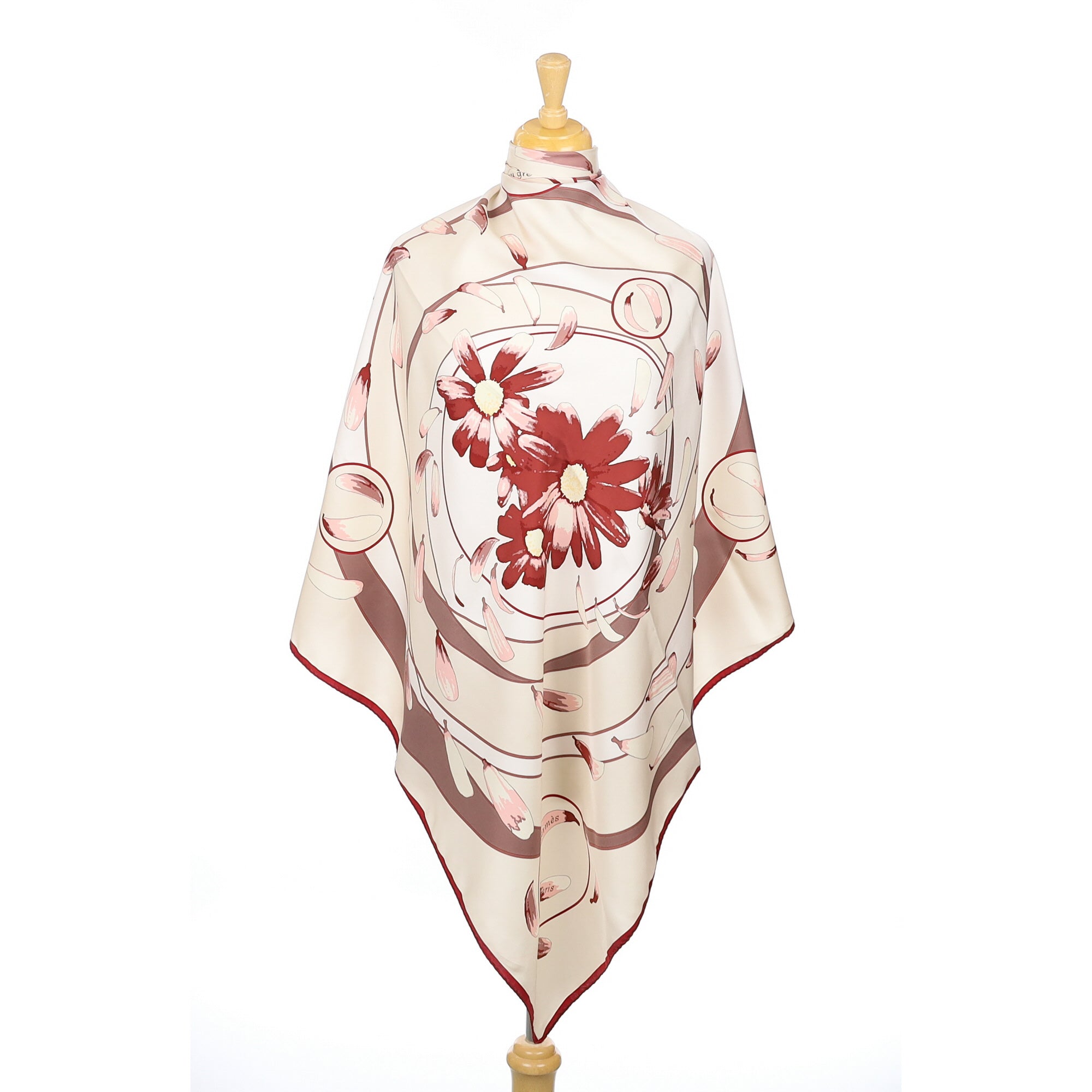 Hermès Au Gré du Vent Silk Scarf