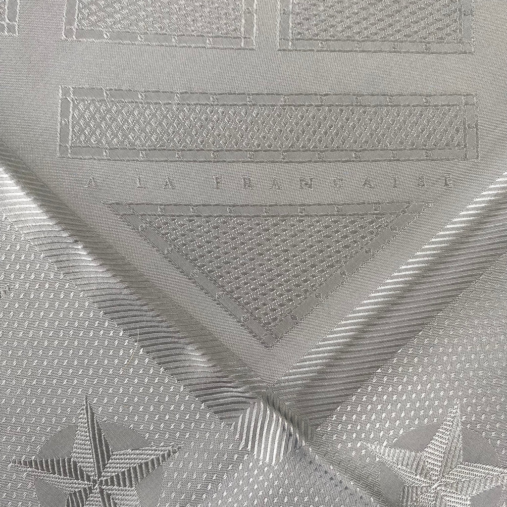 Brand New Boxed Hermès Sellier Jacquard Silk Scarf