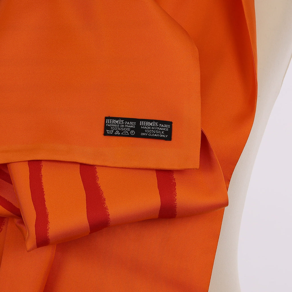 Brand New Boxed Hermès Mediterranee Silk Opera Scarf