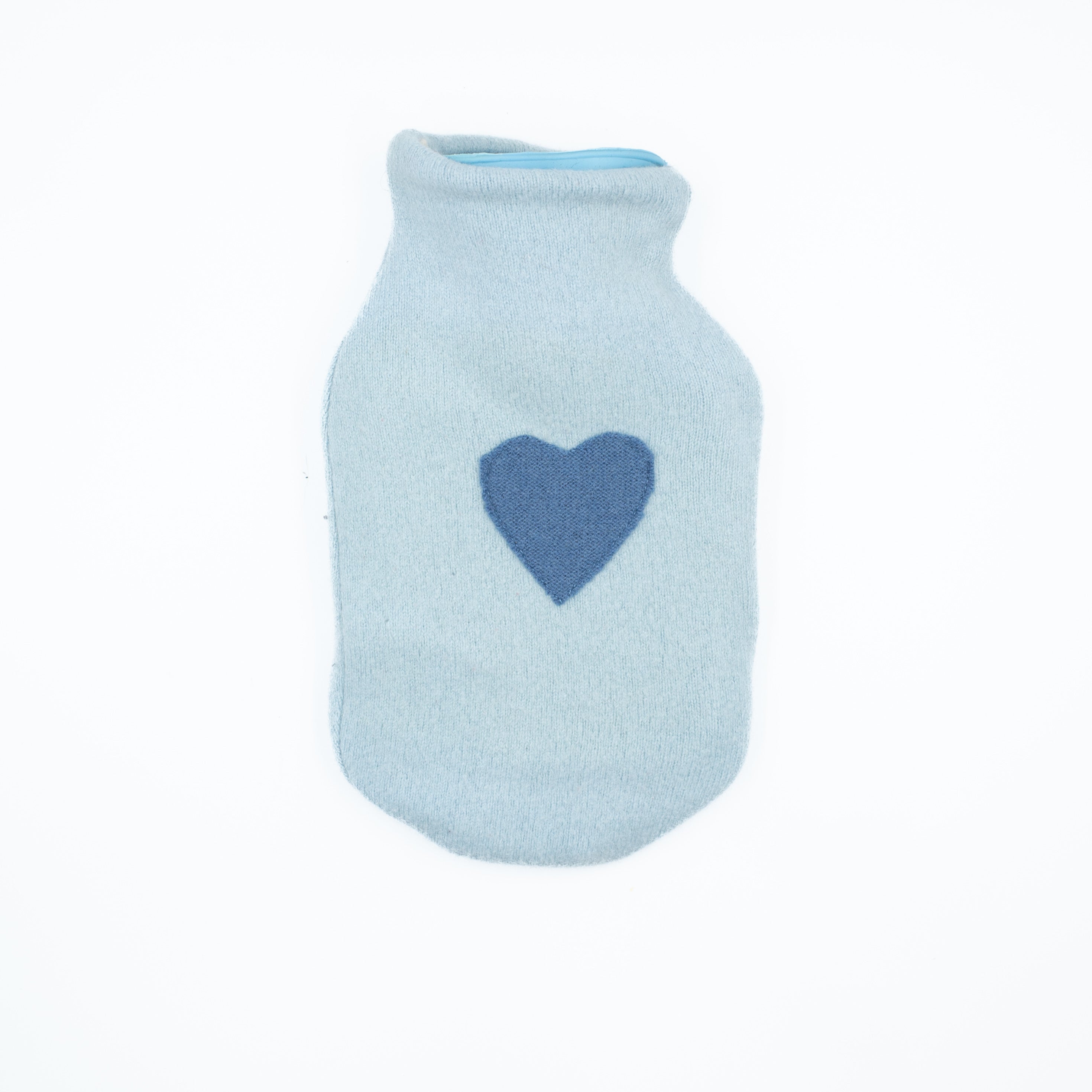 Baby Blue Cashmere Small Hot Water Bottle