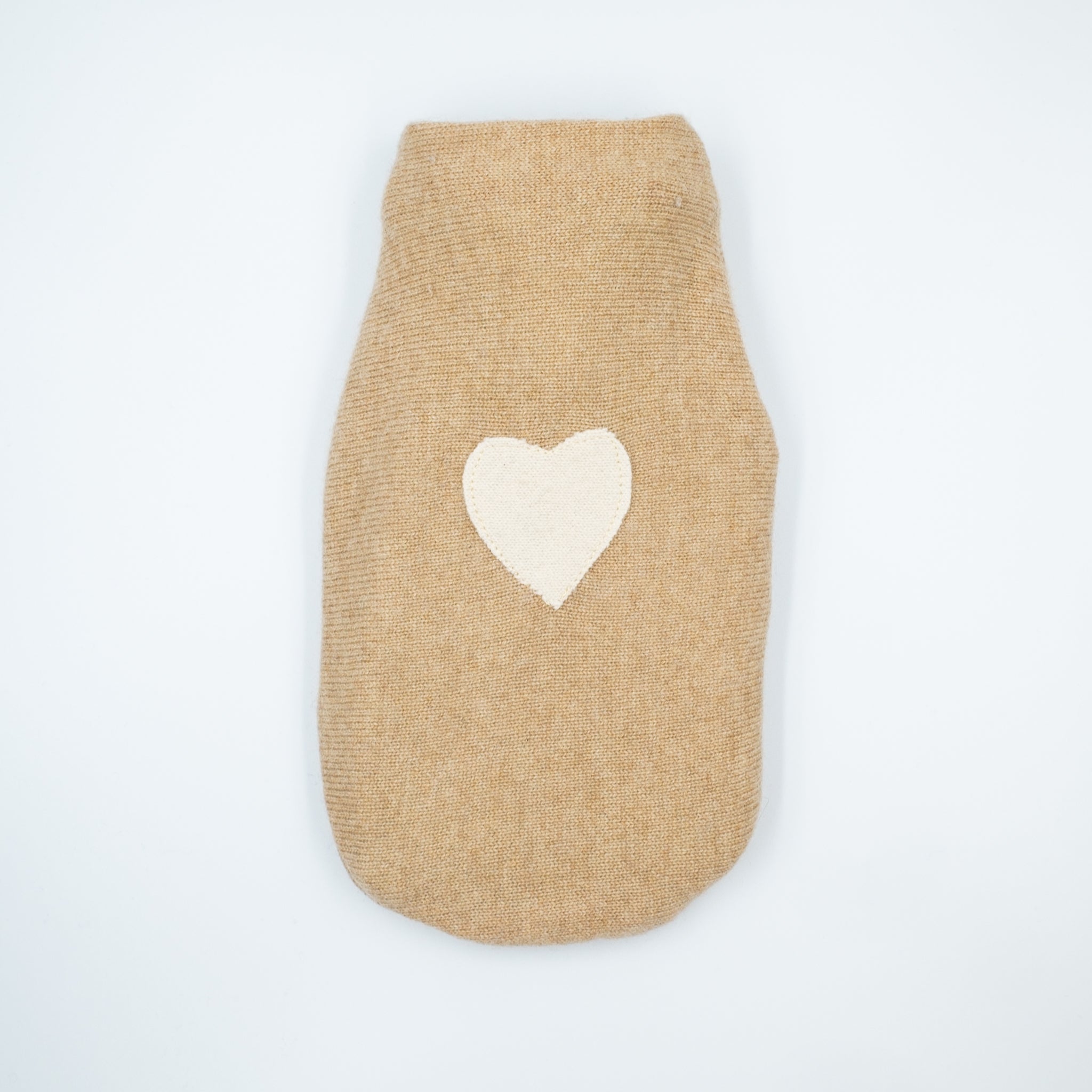 Camel Cashmere Small Hot Water Bottle