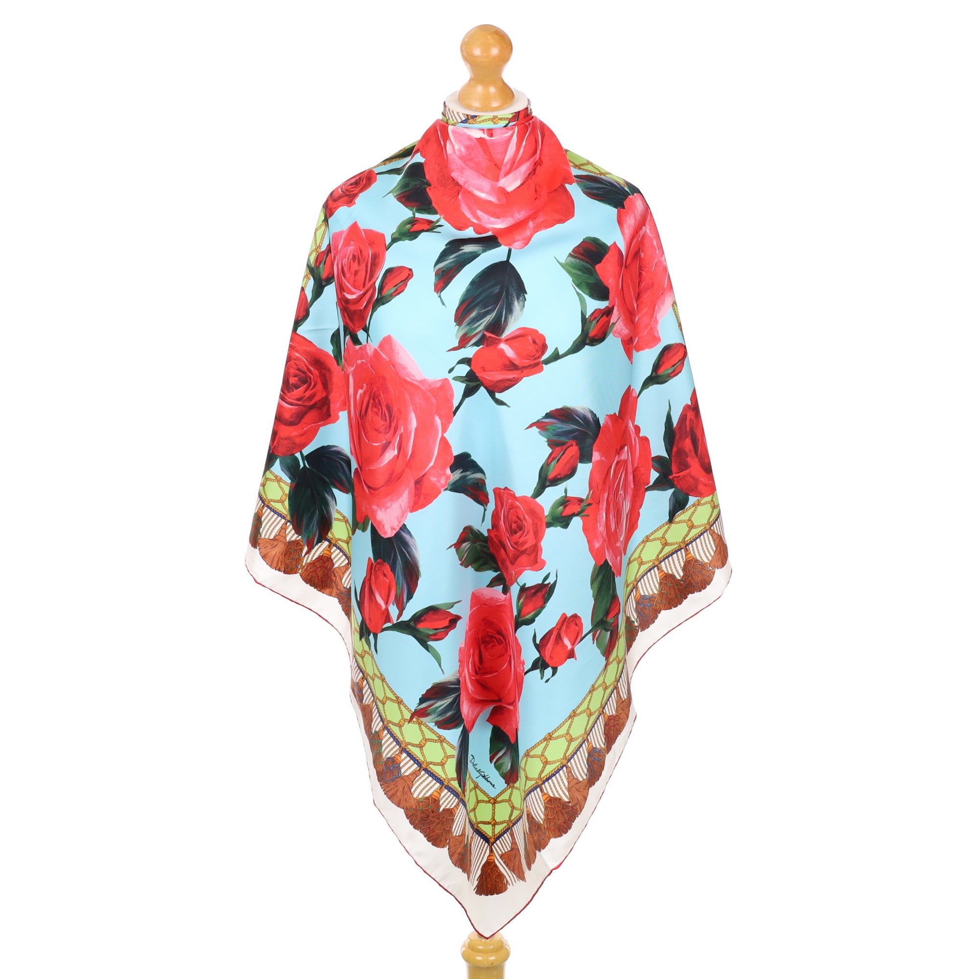 Immaculate Dolce & Gabbana Silk Scarf