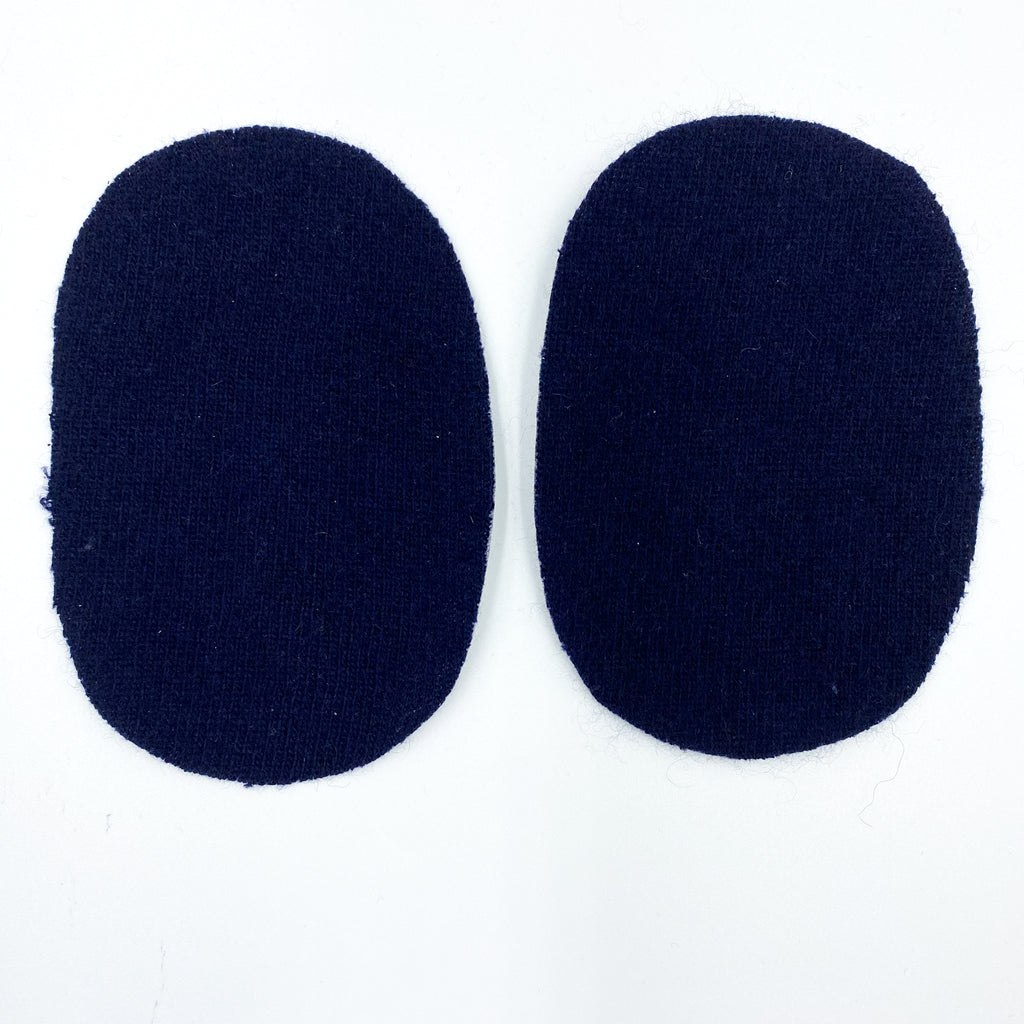 Small Navy Elbow Patches - Machine Use