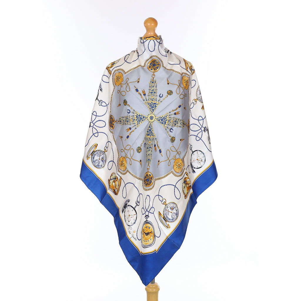 Brand New Rolex Genève Pocket Watch Silk Scarf