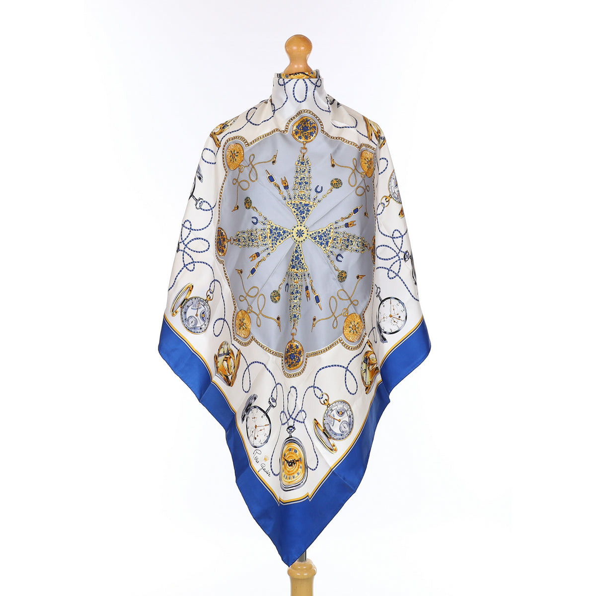 Brand New Rolex Genève Pocket Watch Silk Scarf
