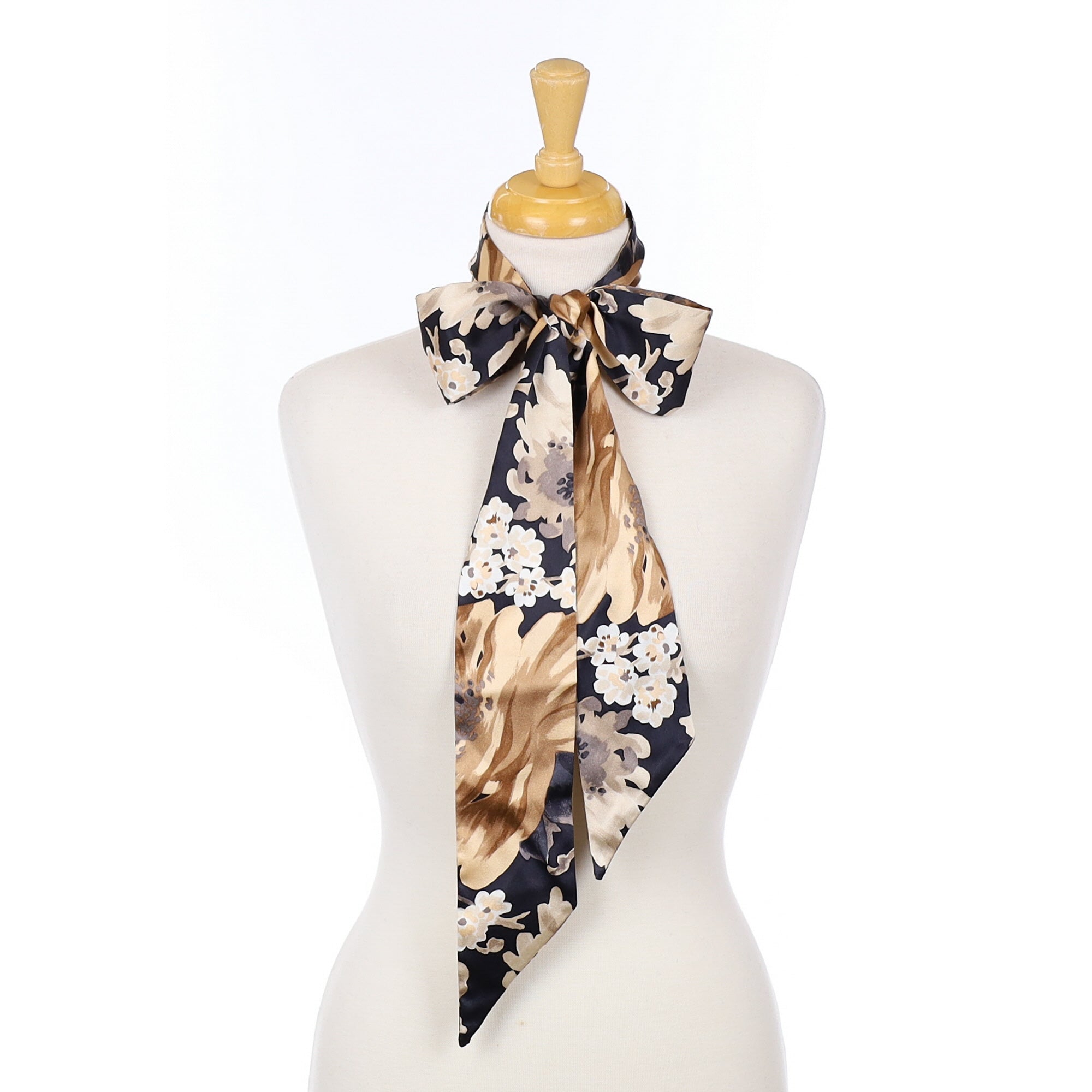 English Eccentrics Pussy Bow Silk Scarf