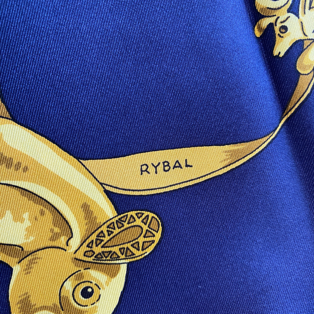 Les Cavaliers D’or Silk Scarf