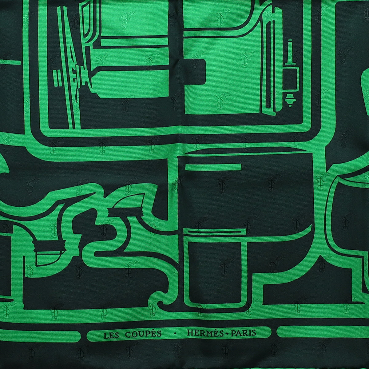 Brand New Boxed Hermès Les Coupes Tatouage 70 Silk Scarf