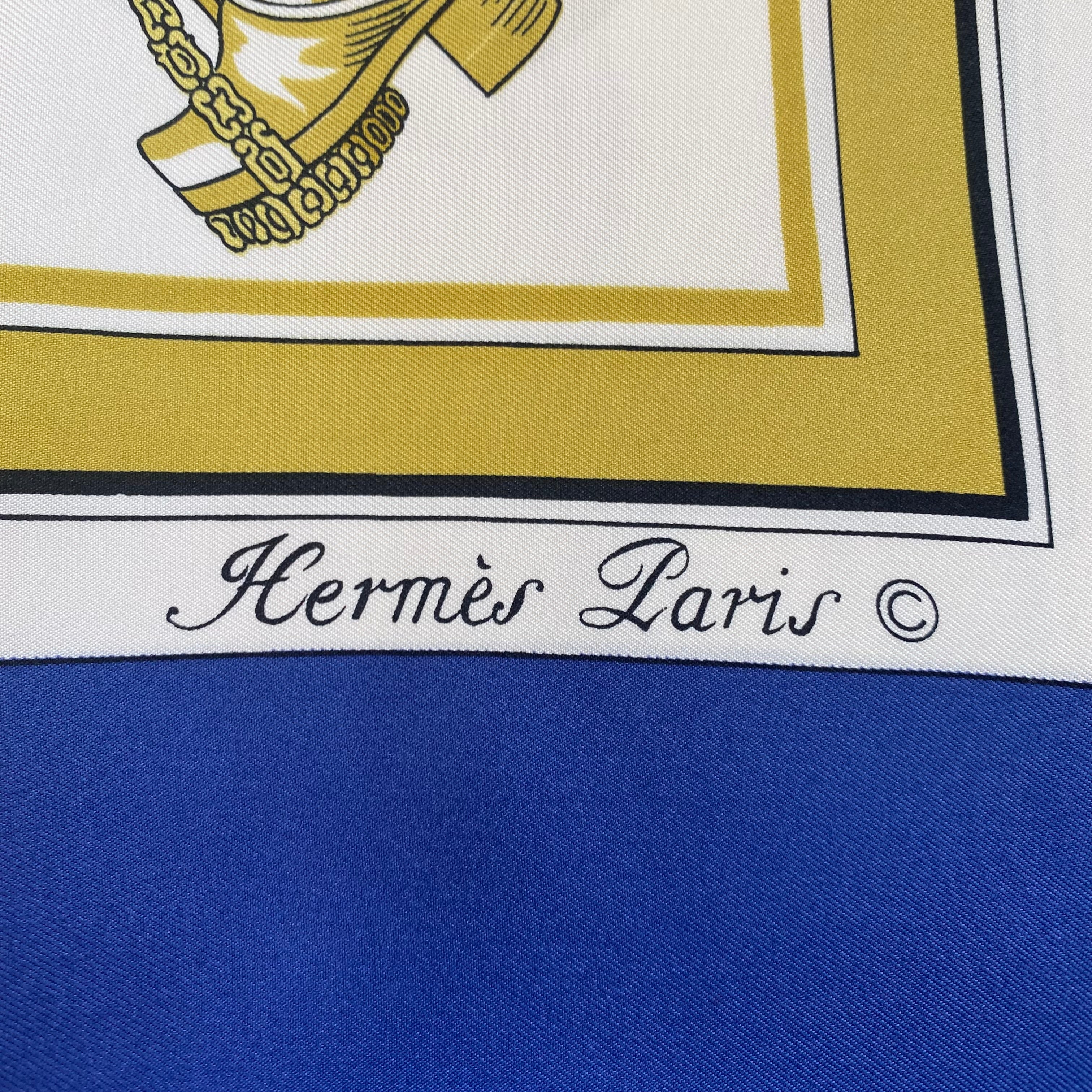 Hermès Pavé du Roy Versailles Silk Scarf Quite Rare