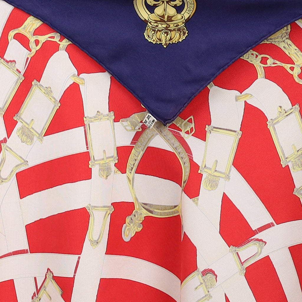 Hermès Cavalcadour Silk Scarf