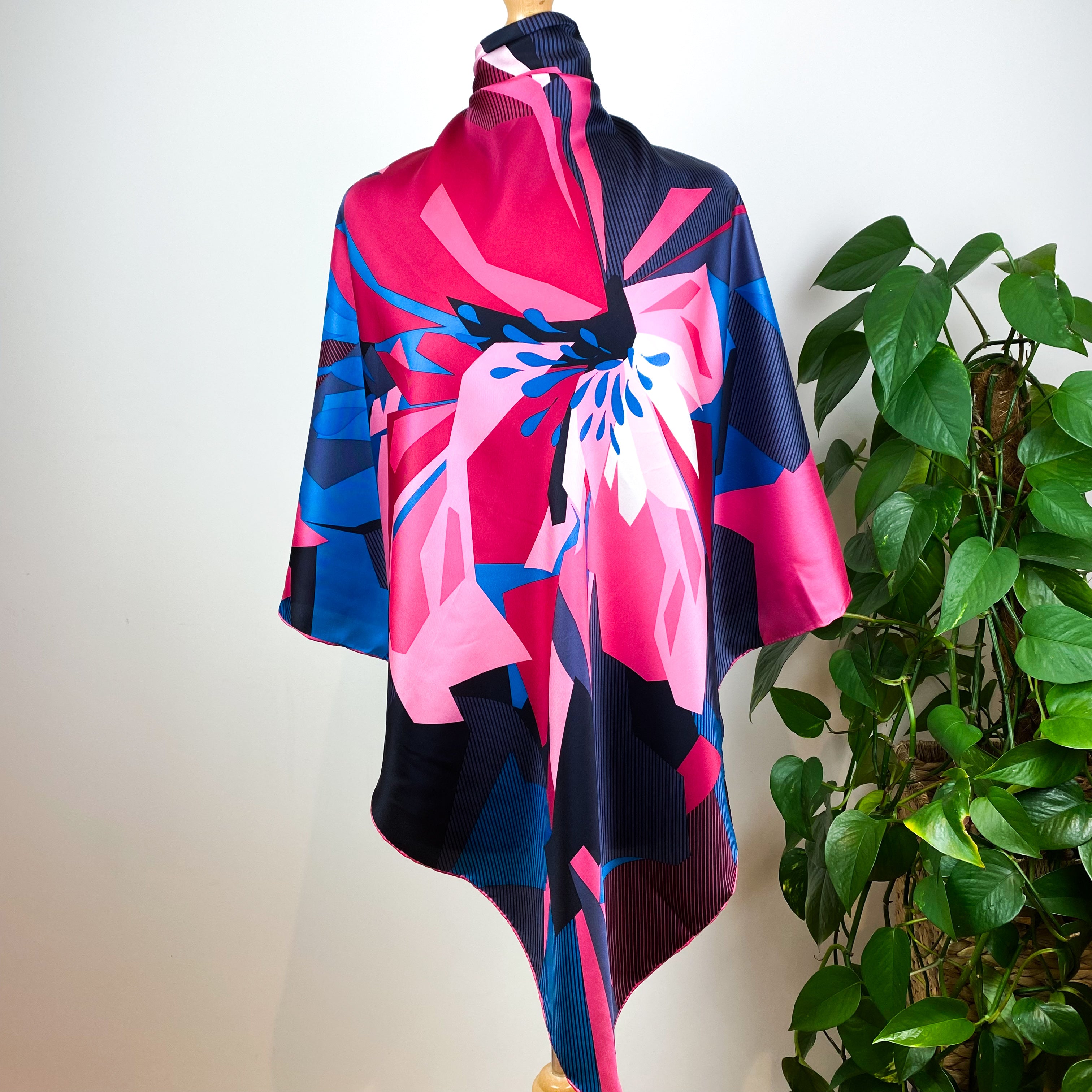 Paul Costello Modern Silk Scarf