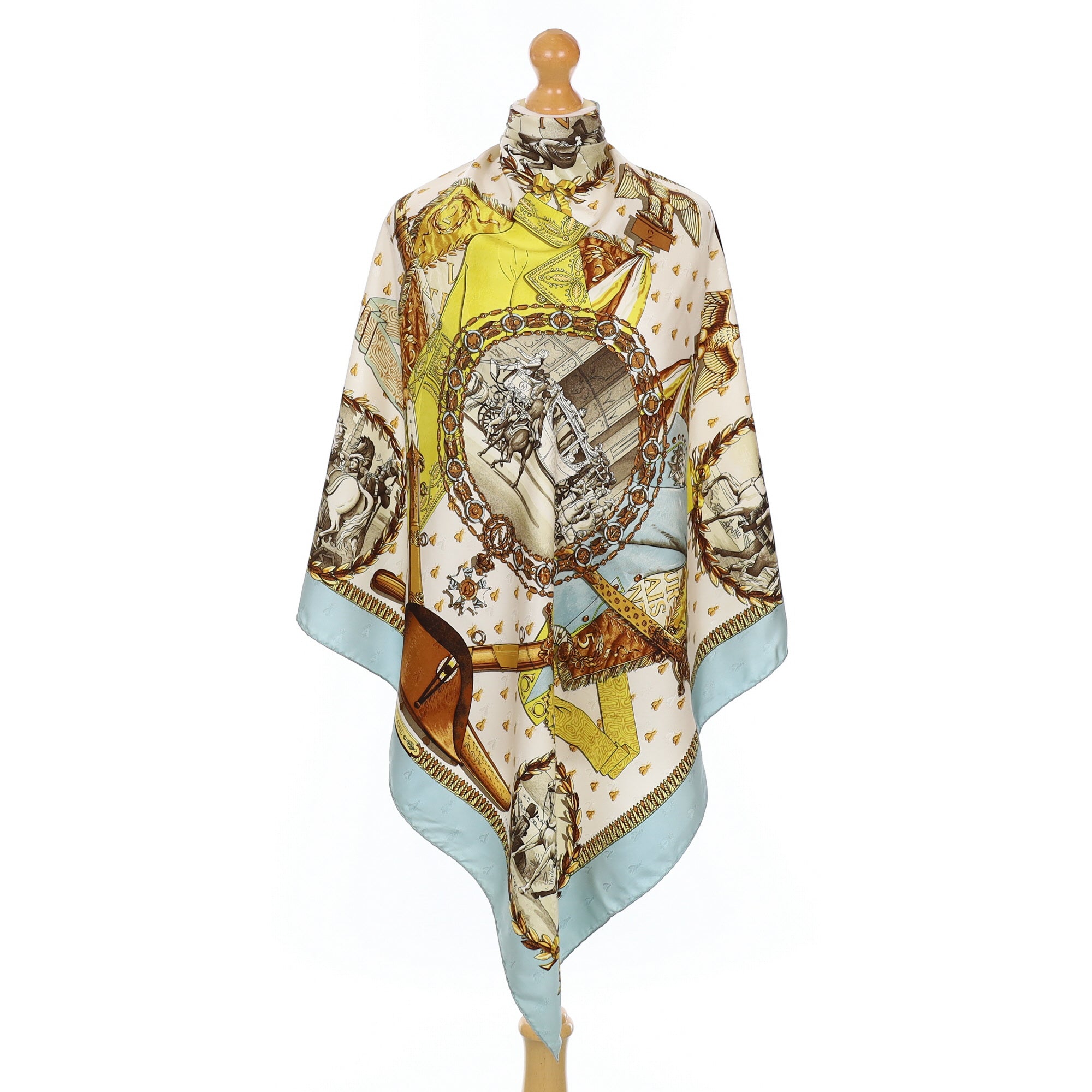 Hermès Napoléon Silk Scarf