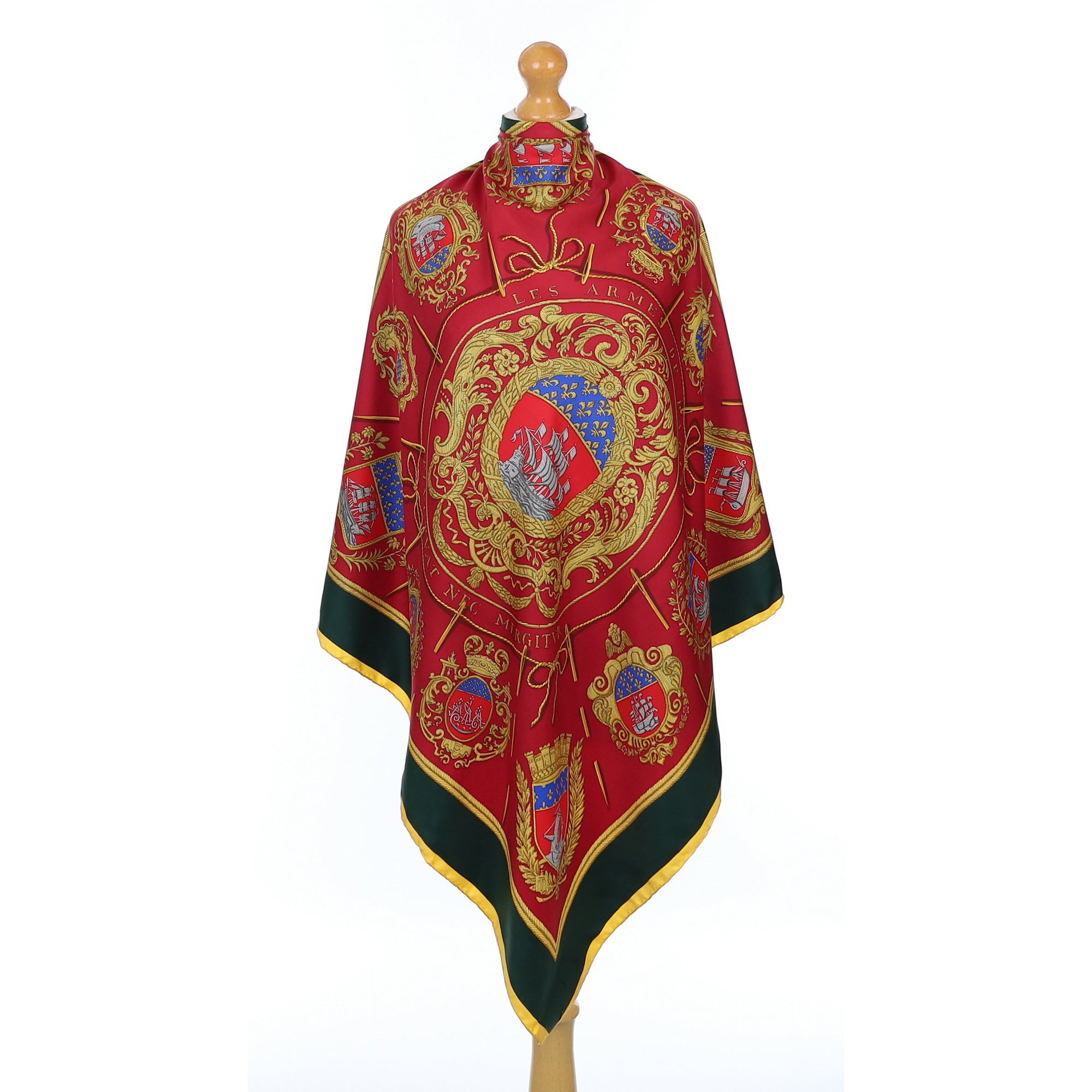 Hermès Les Armes de Paris Silk Scarf