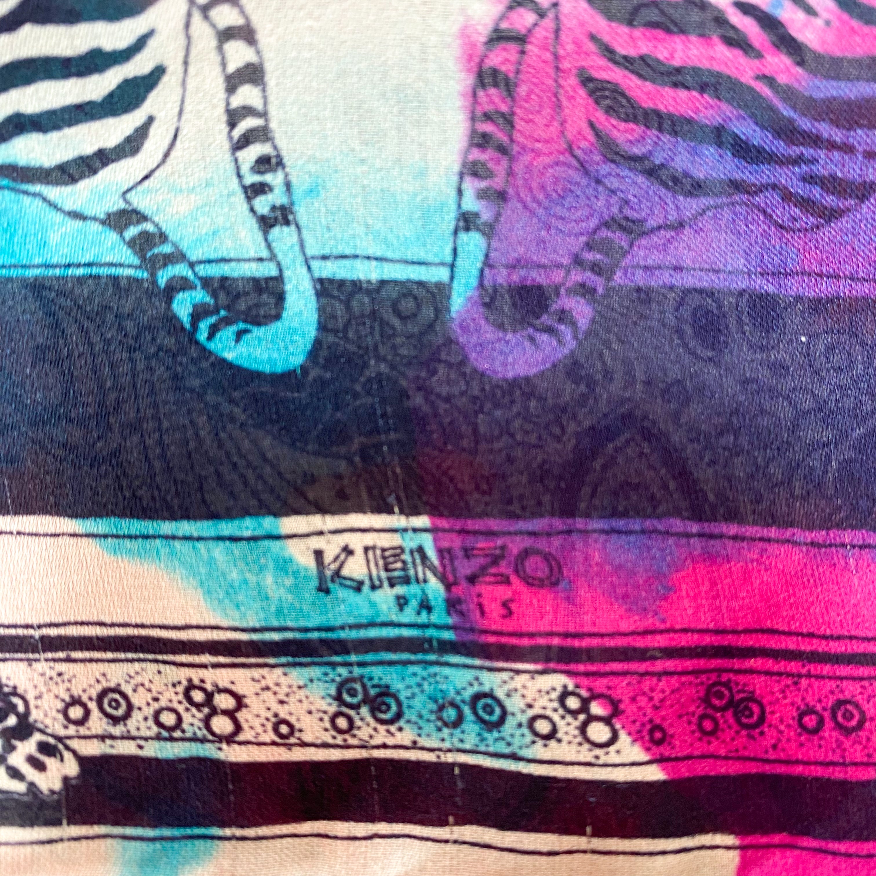 Kenzo Silk Scarf