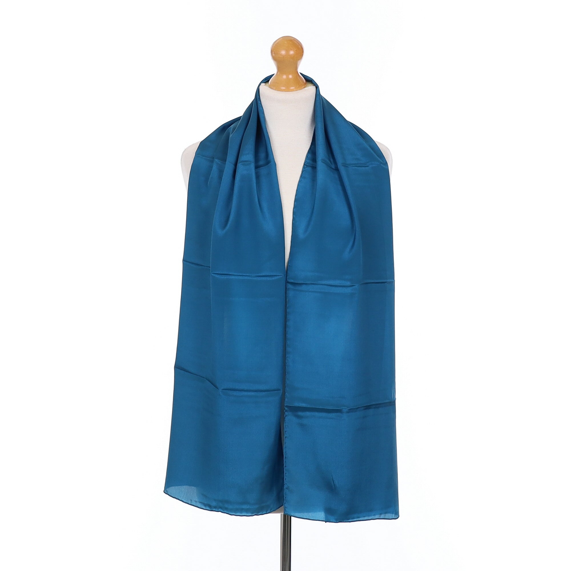 Jammers & Leufgen Deep Sea Blue Silk Scarf