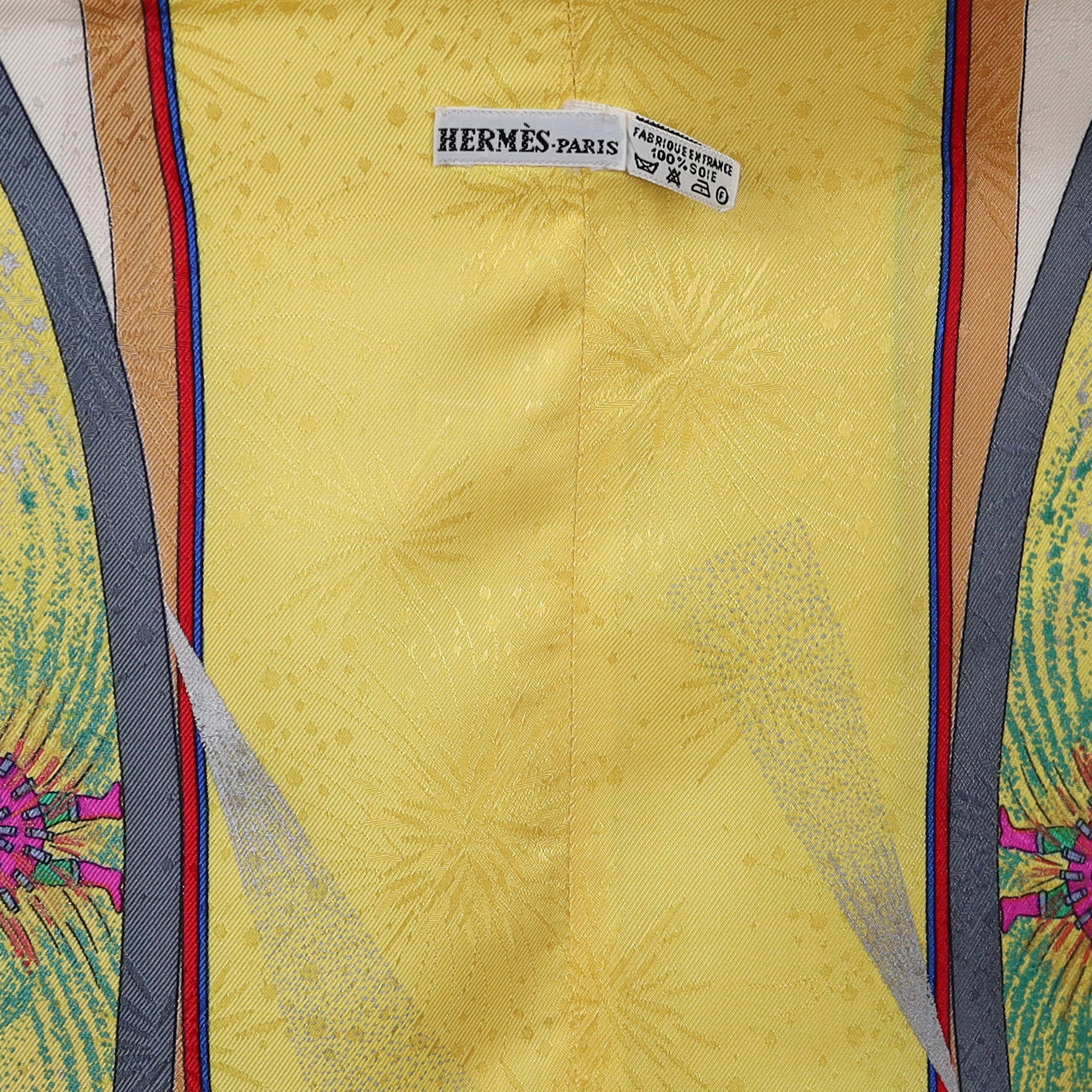 Hermès Feux d’Artifice Silk Scarf