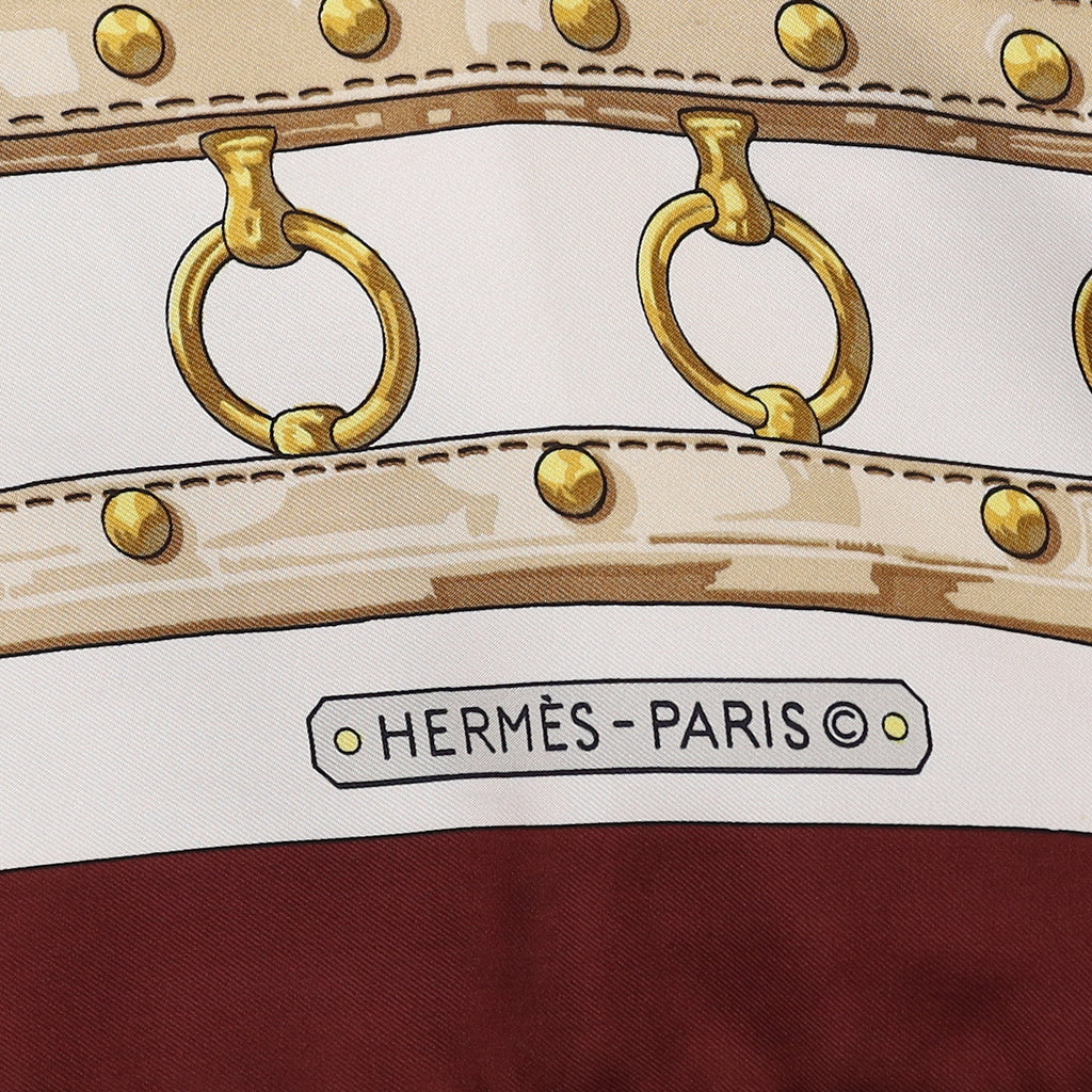 Hermès Aux Champs Silk Scarf