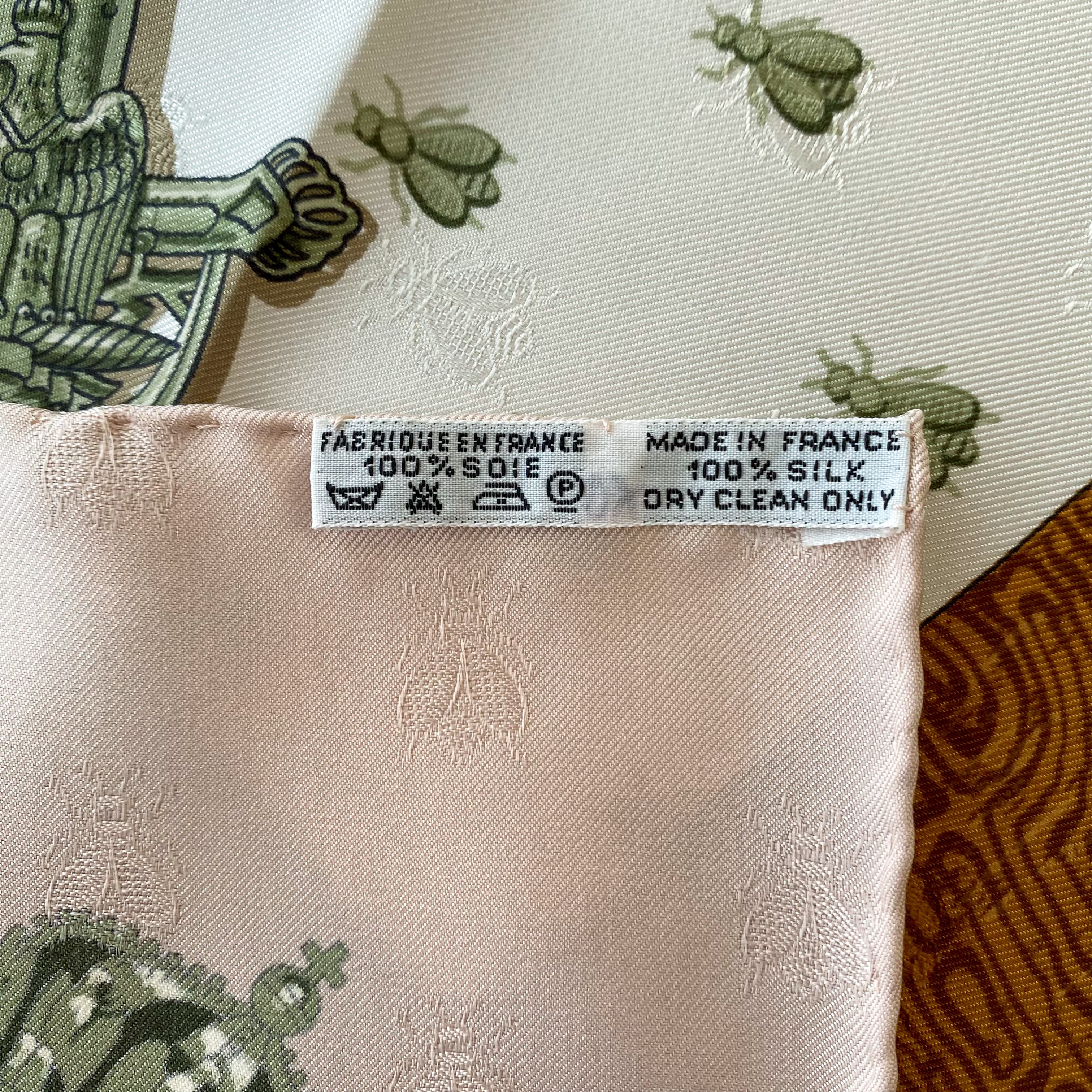 Pristine Boxed Hermès Napoléon Silk Scarf