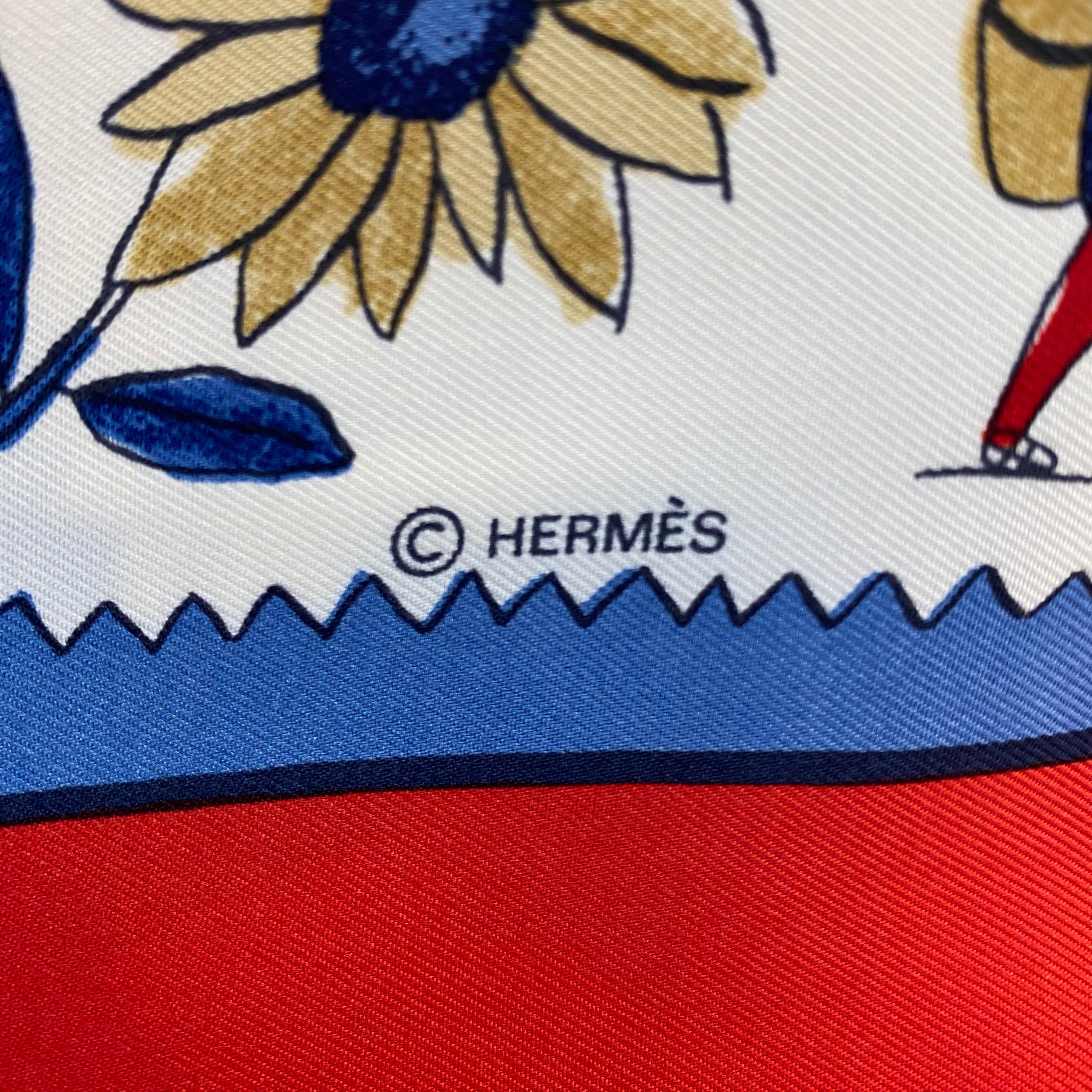 Hermès Retour À la Terre Silk Scarf Quite Rare