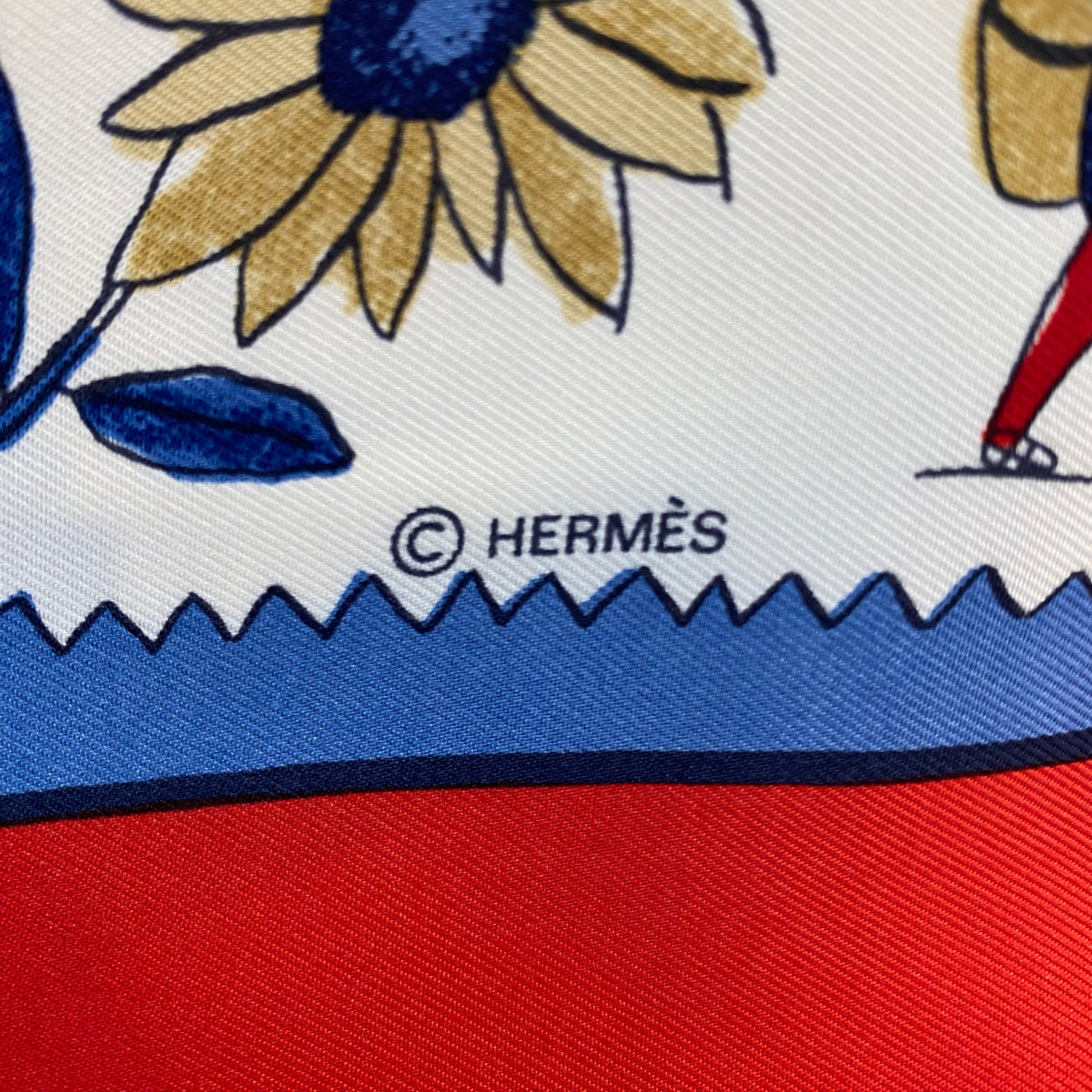Hermès Retour À la Terre Silk Scarf Quite Rare