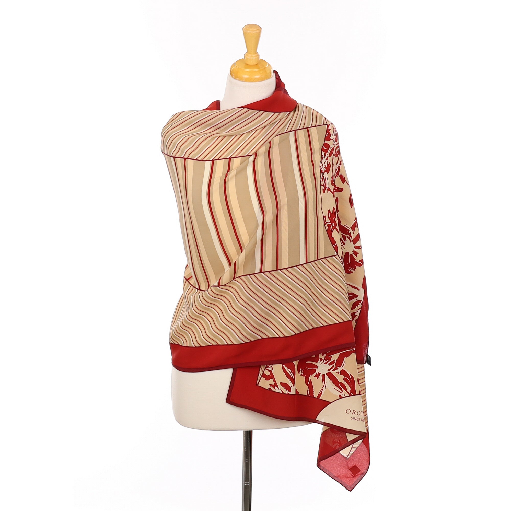 Oroton Wrap Style Silk Scarf