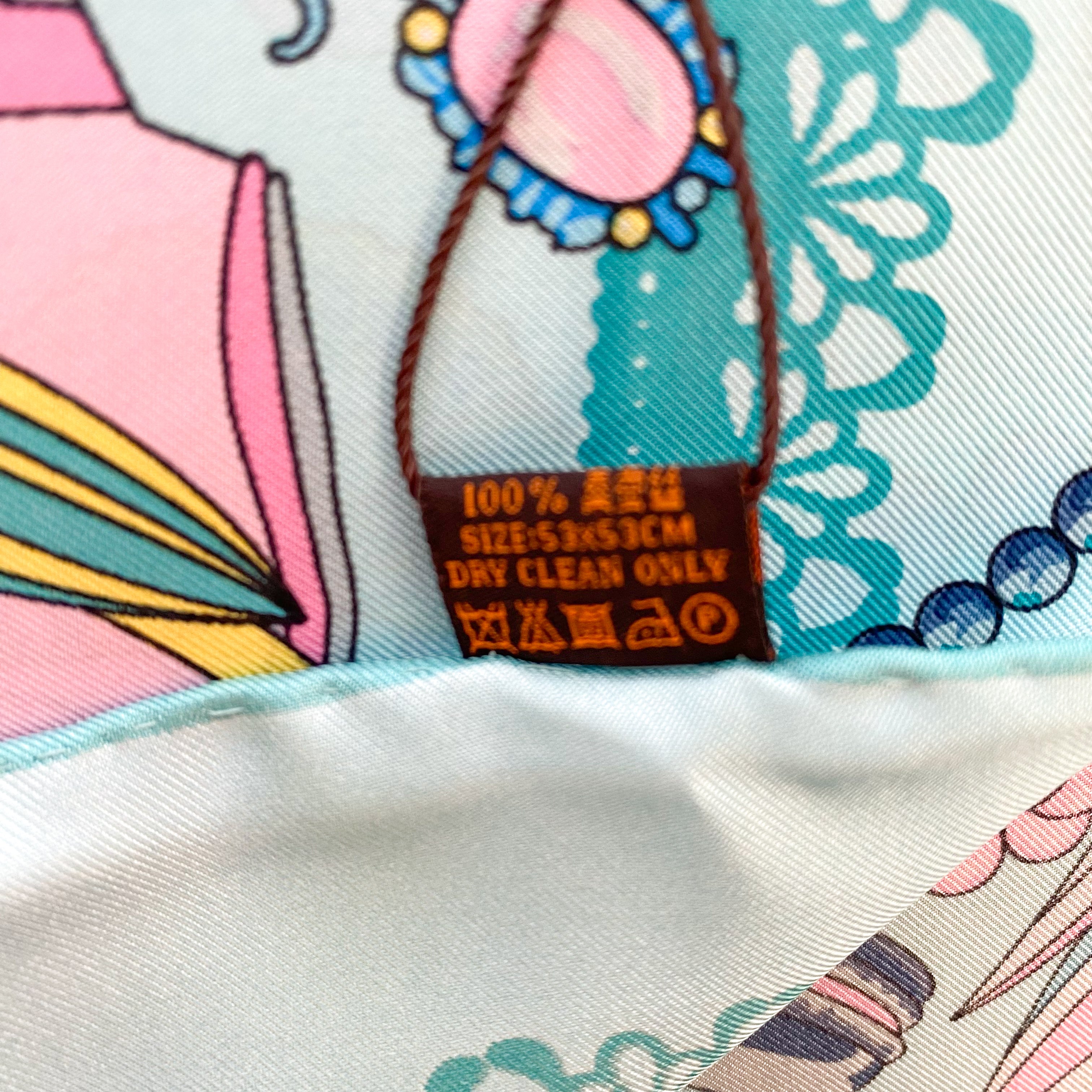 Brand New Aurora Mask Theme Silk Scarf