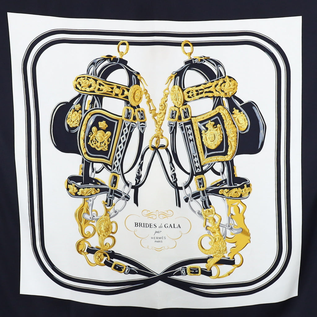 Pristine Hermès Brides De Gala Silk Scarf