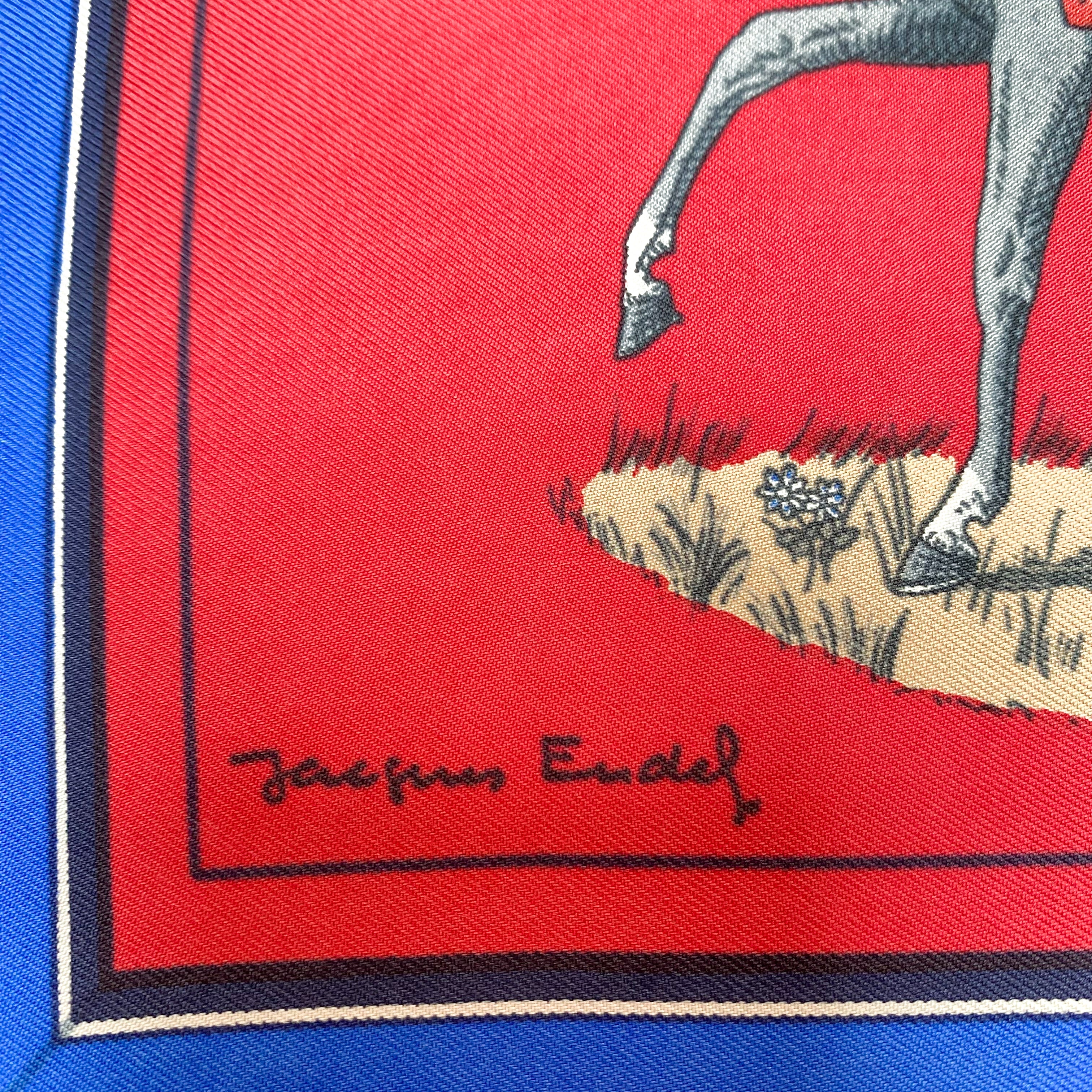 Hermès Couvertures et Tenues de Jour Silk Scarf