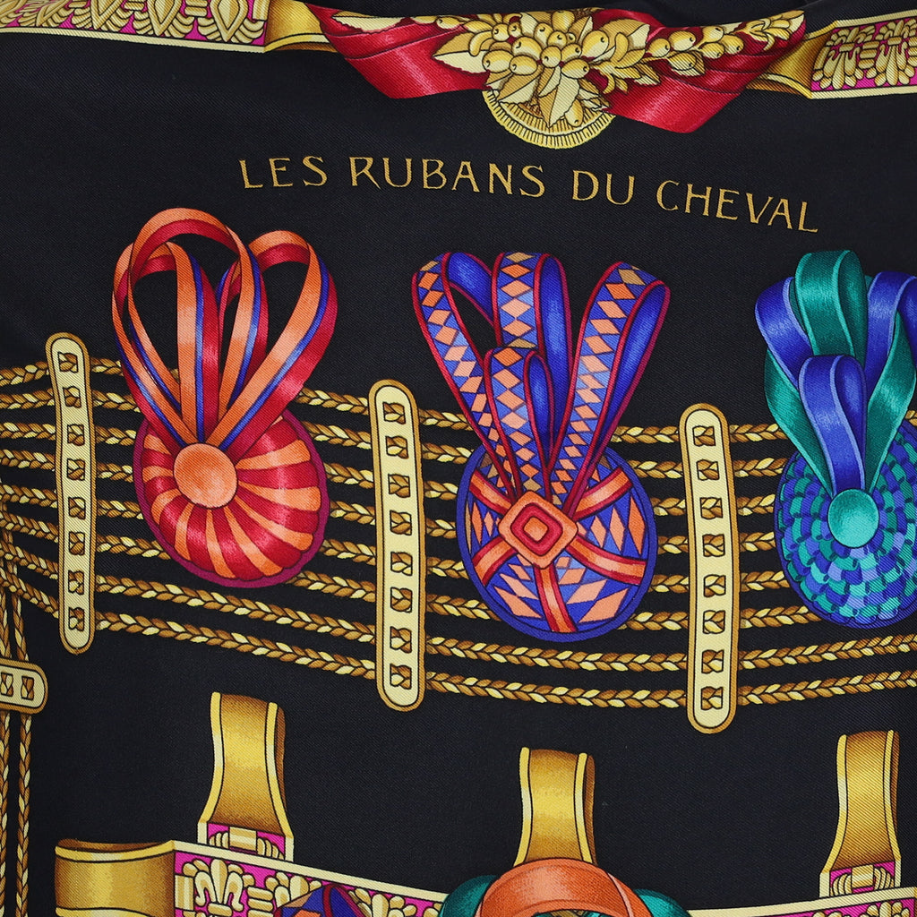 Hermès Les Rubans du Cheval Silk Scarf