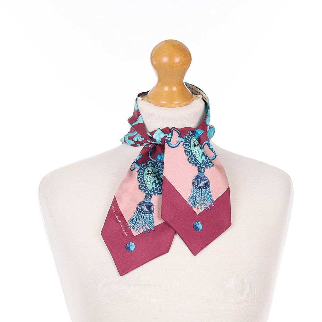Brand New Boxed Aspinal Silk Tie