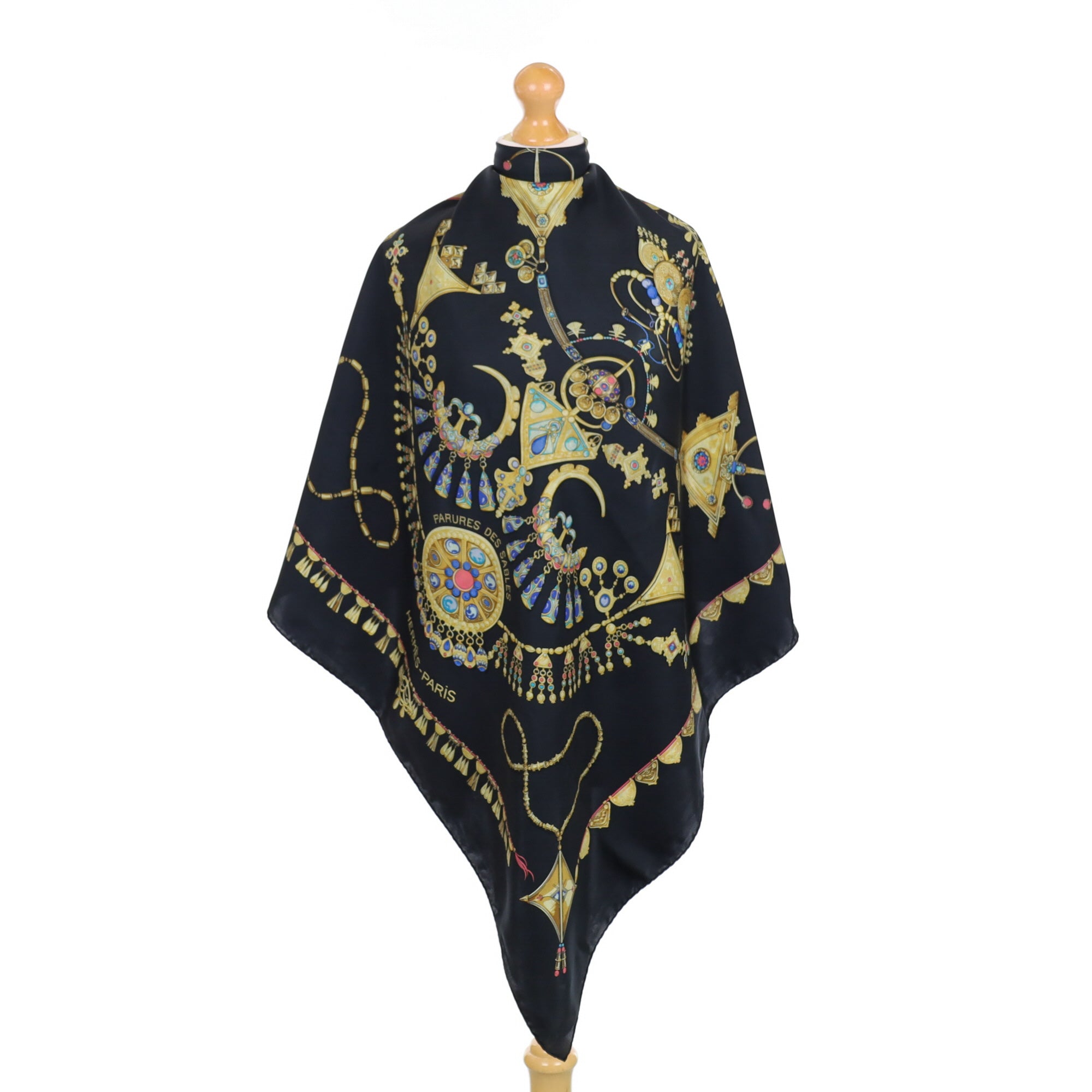 Hermès Parures des Sables Silk Scarf