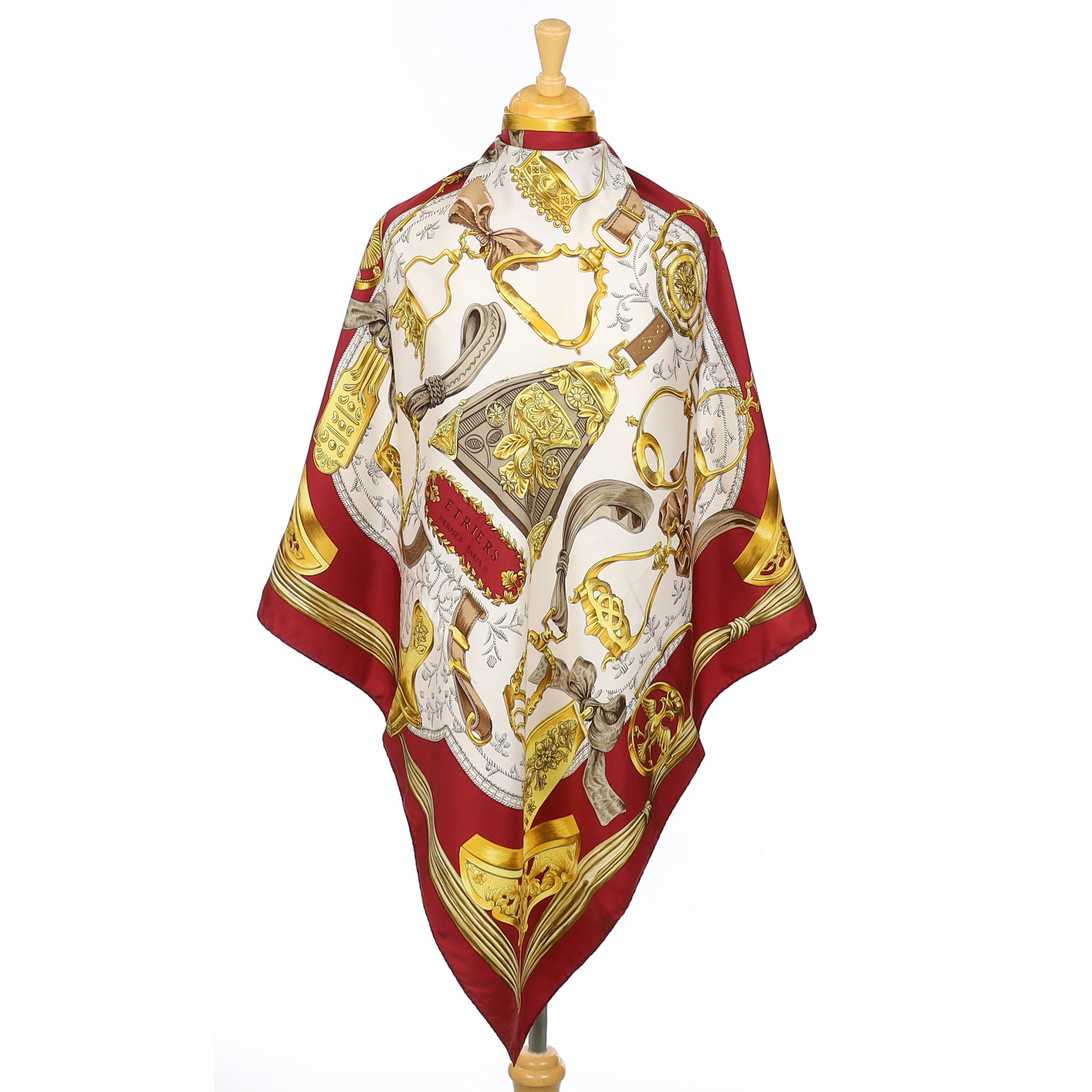 Hermès Etriers Silk Scarf